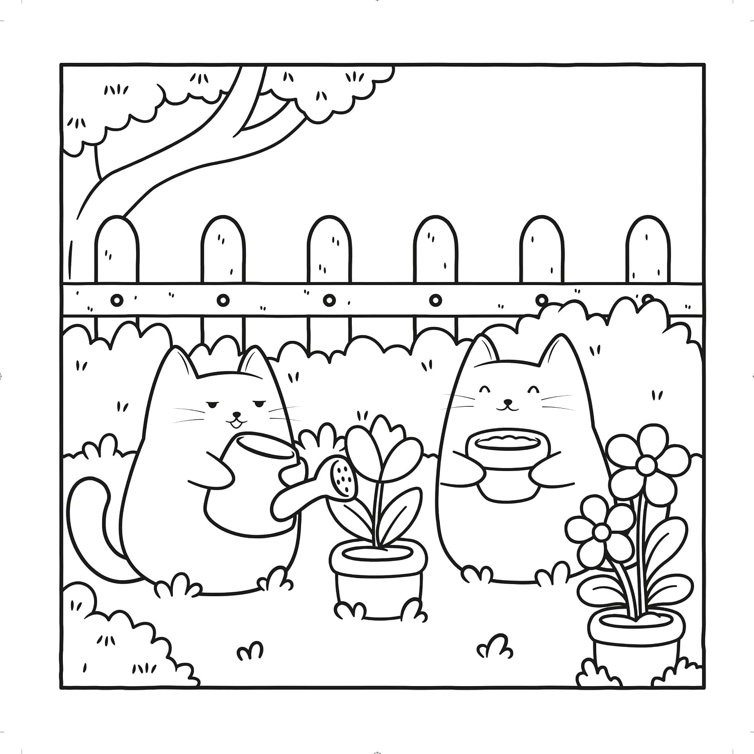 Cozy Kitty: Cute and Very Cozy Colouring