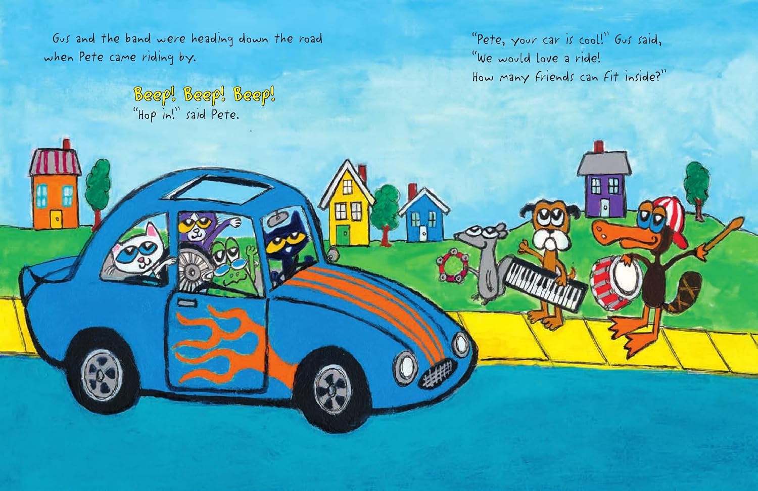 Pete the Cat's Cool New Ride