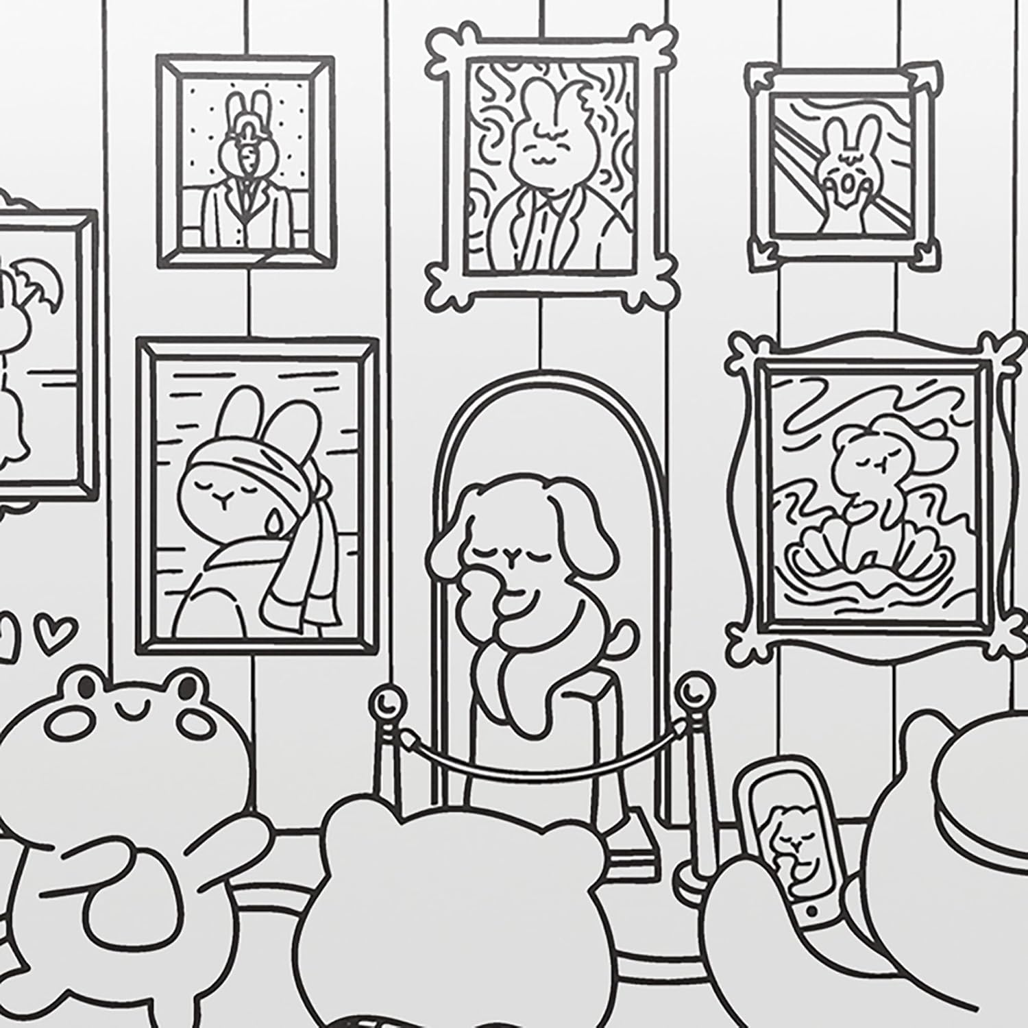 Cozy Coloring - Around Town Art Kit