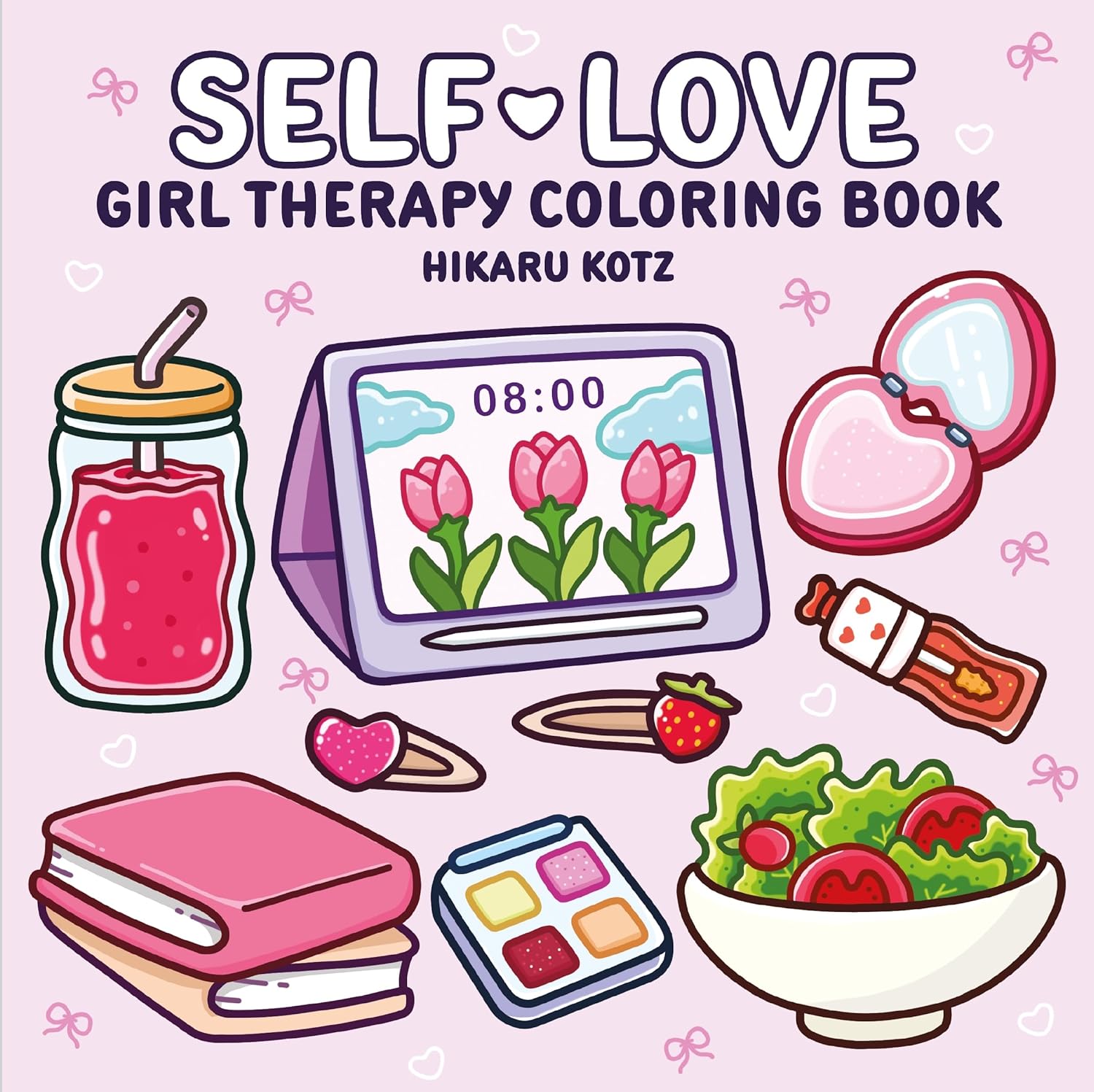 Self-Love: Girl Therapy Coloring  Book