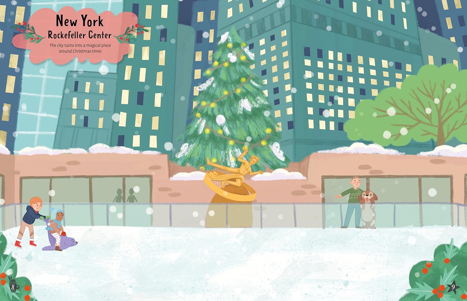 Deluxe Sticker Book: Christmas
