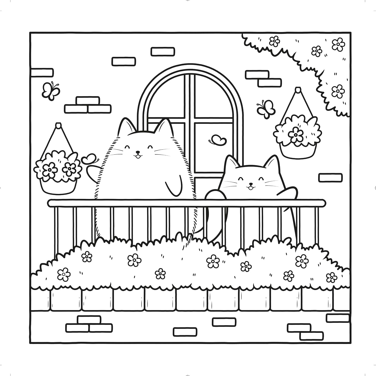 Cozy Kitty Corner: Cute and Very Cozy Colouring