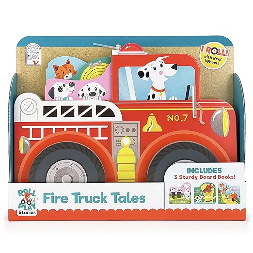Fire Truck Tales - Wheeled Board Book Set