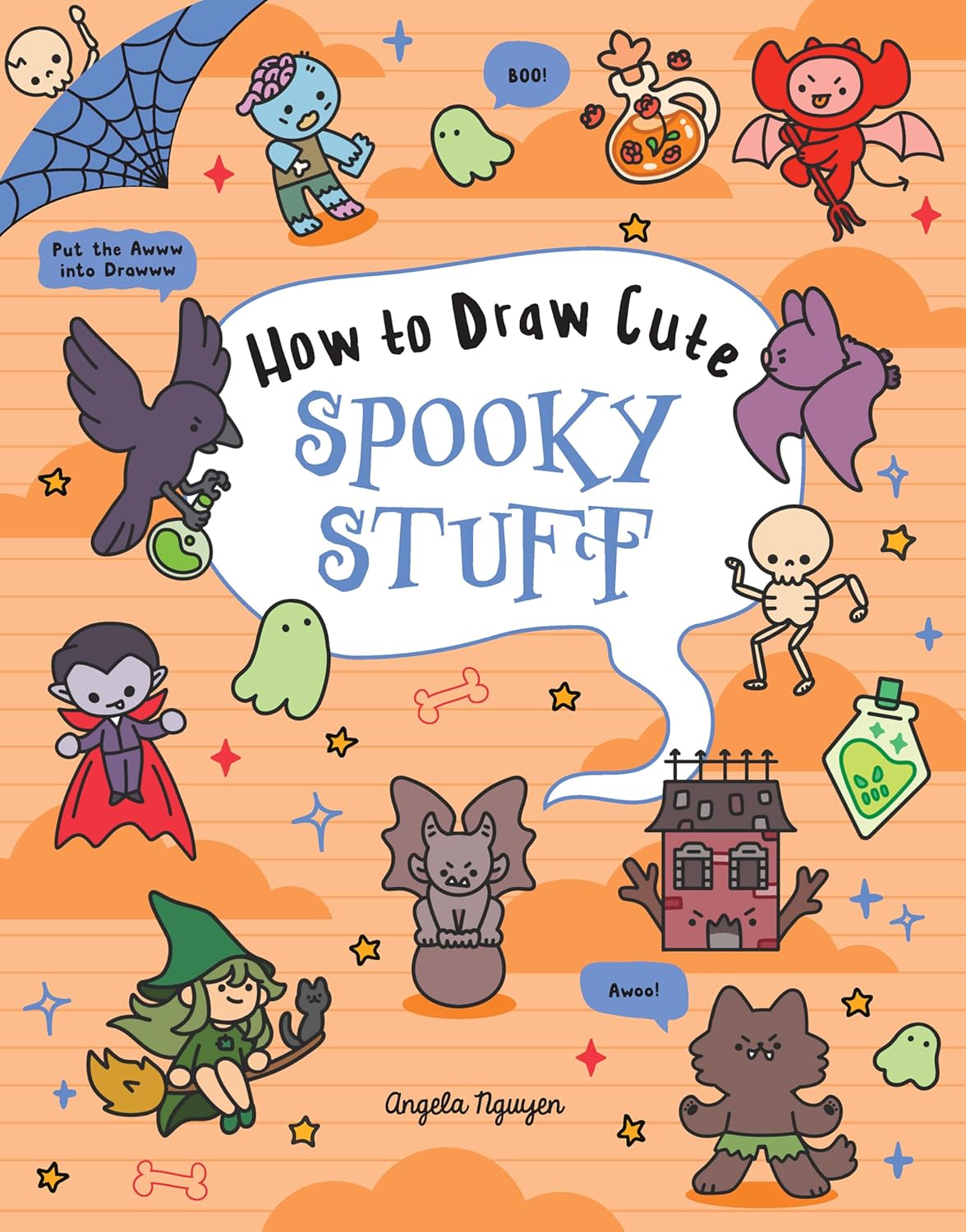 How to Draw Cute Spooky  Stuff