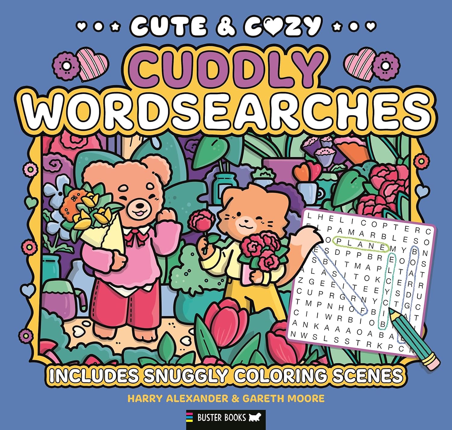 Cute & Cozy: Cuddly Wordsearches