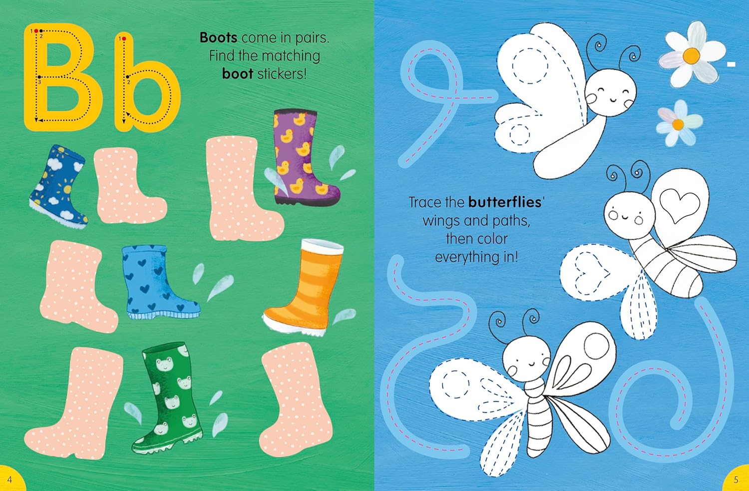 A is for Apple Sticker Activity Book