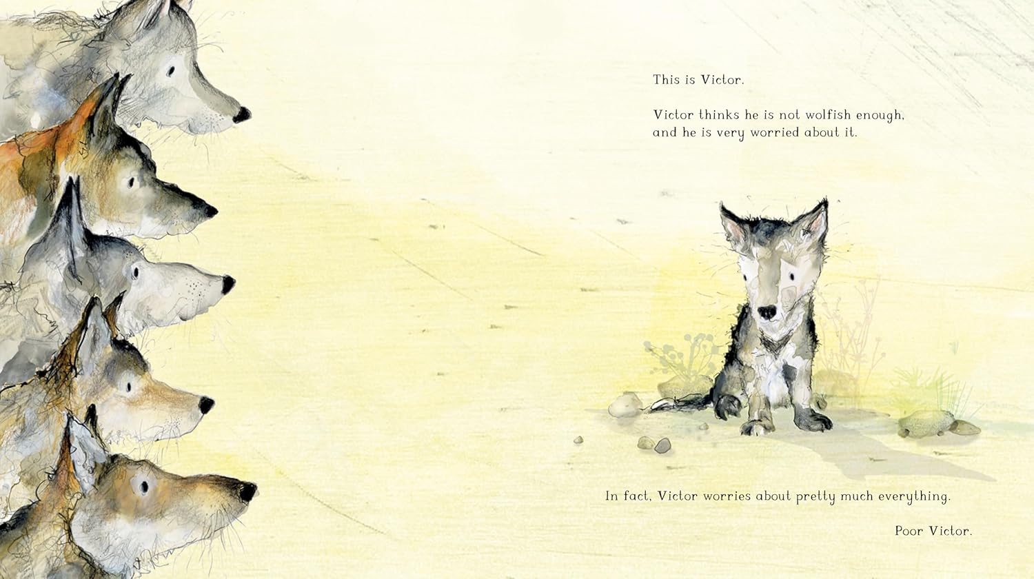 Victor, the Wolf with Worries