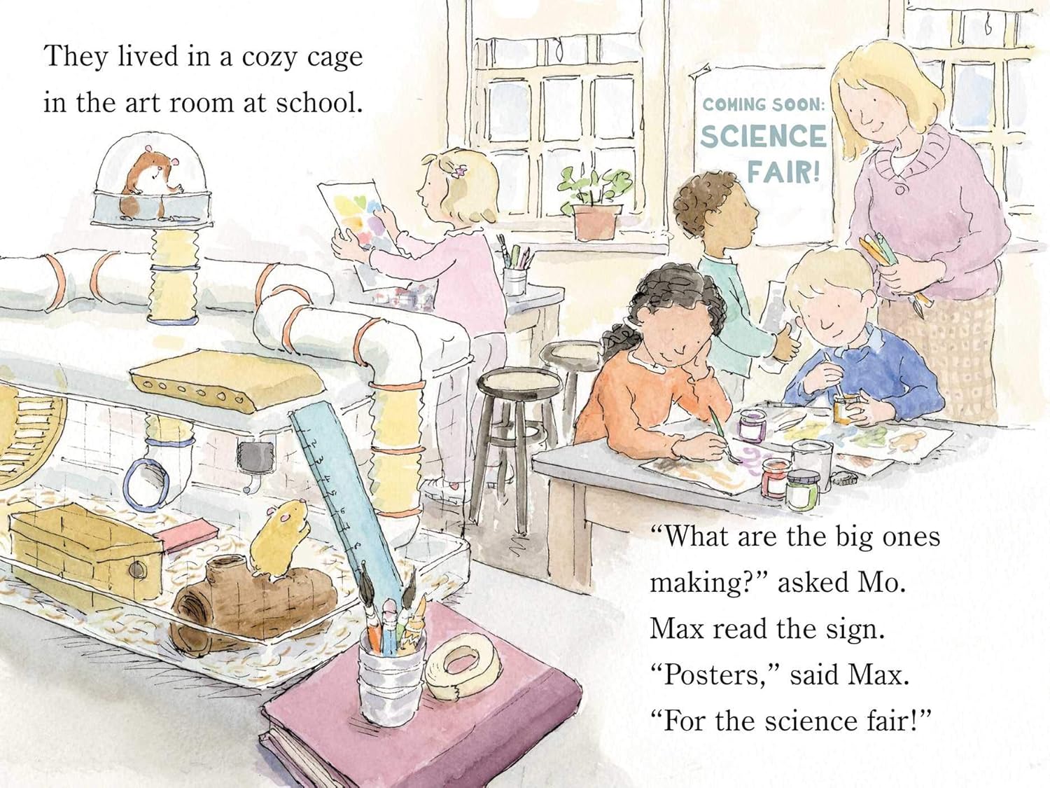 Max & Mo's Science Fair Surprise