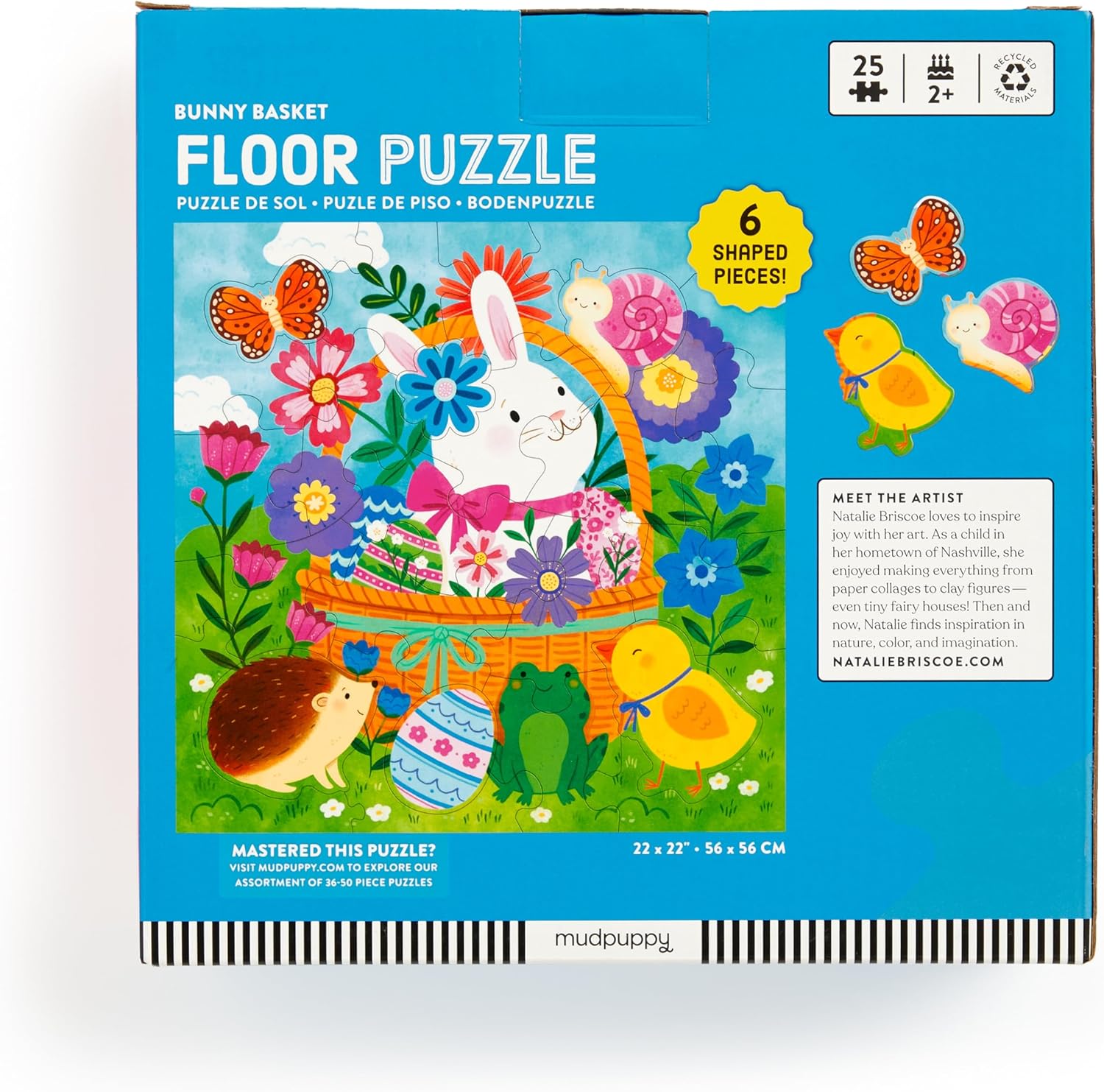 Bunny Basket – 25 Piece Floor Puzzle