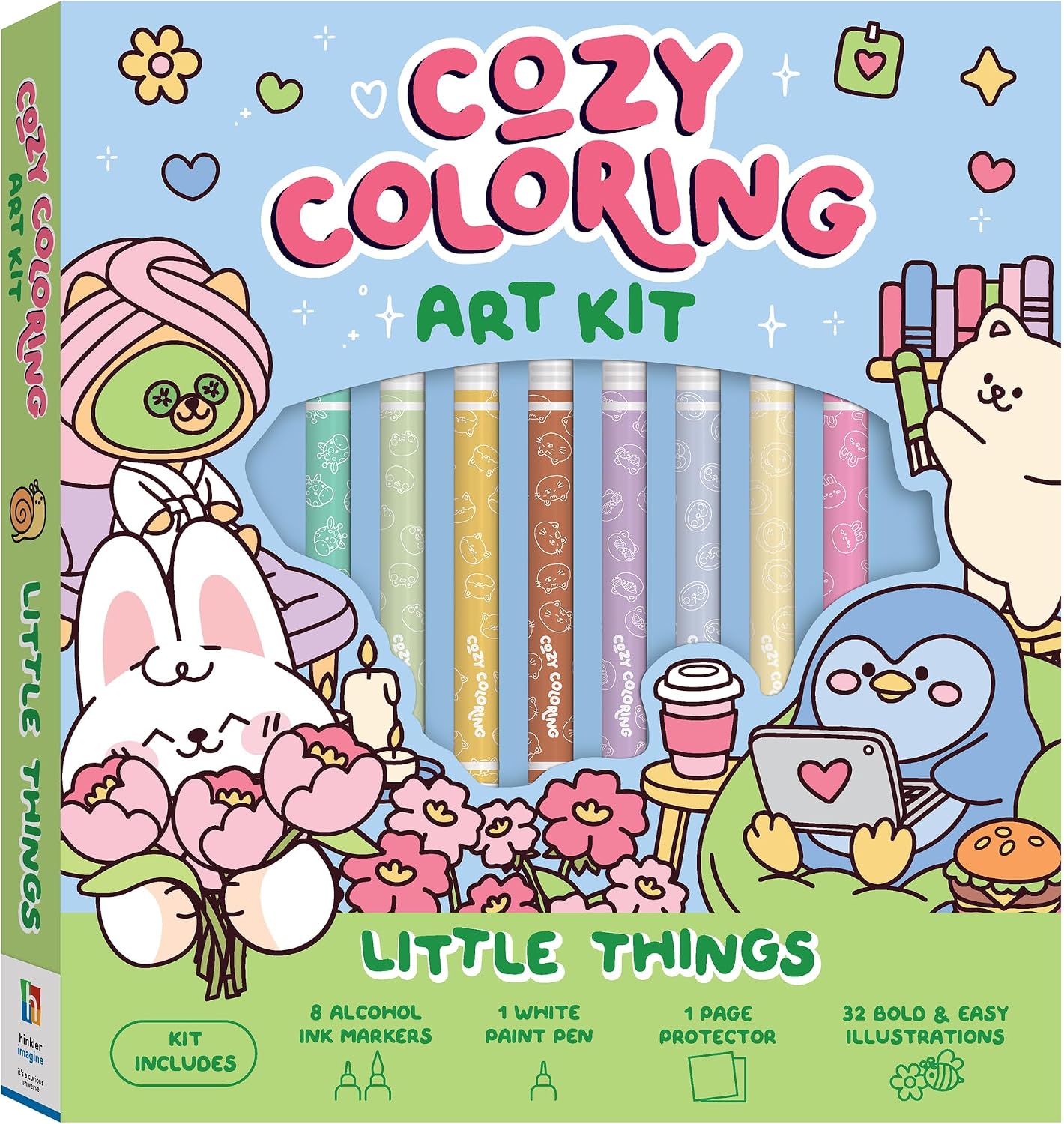 Art Maker: Cozy Coloring - Little Things Art Kit