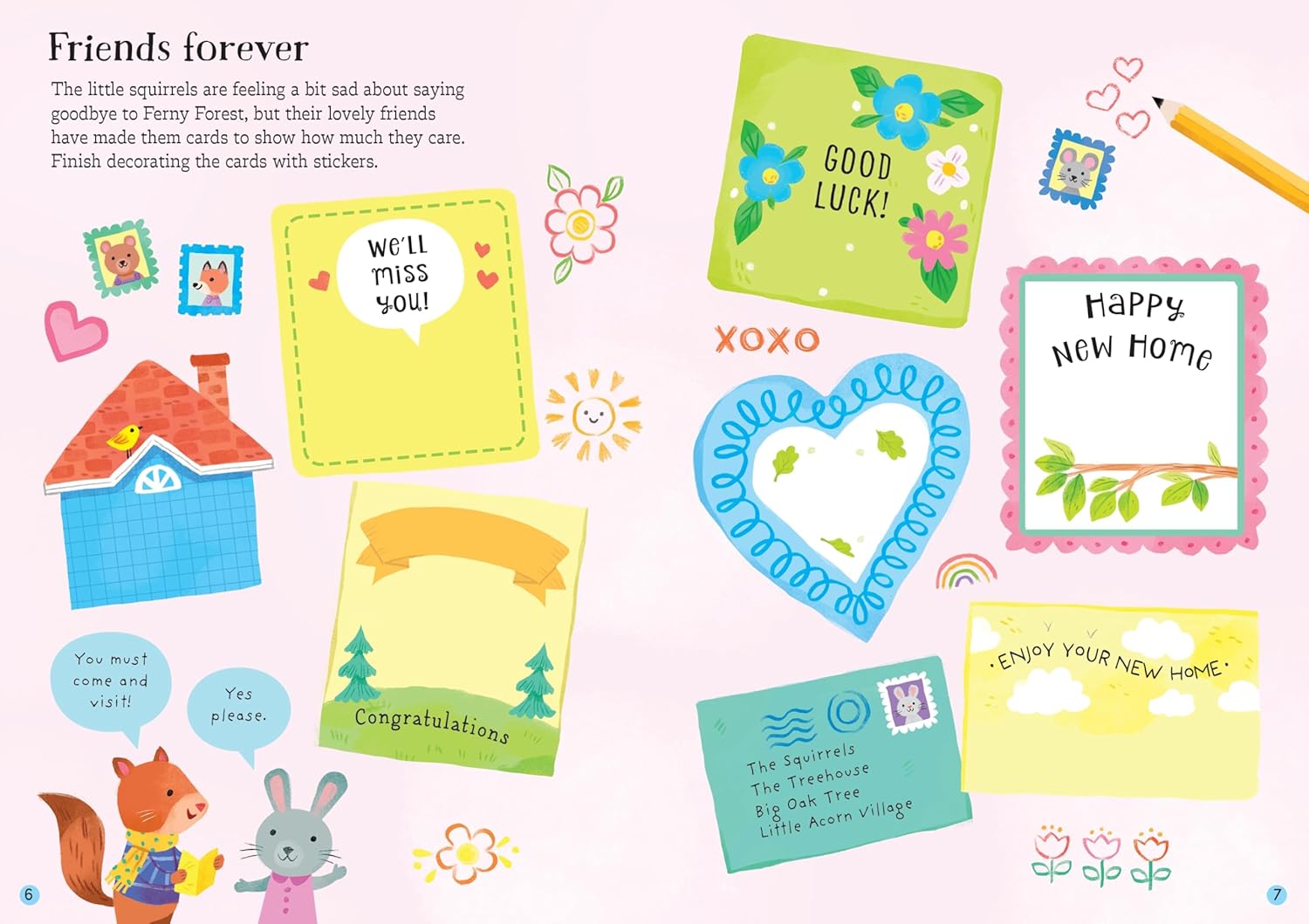 Little First Stickers Love and  Kindness