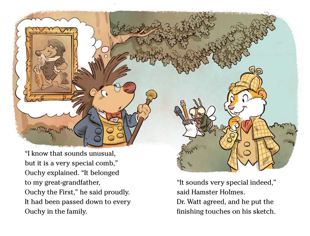 Hamster Holmes, Combing for Clues