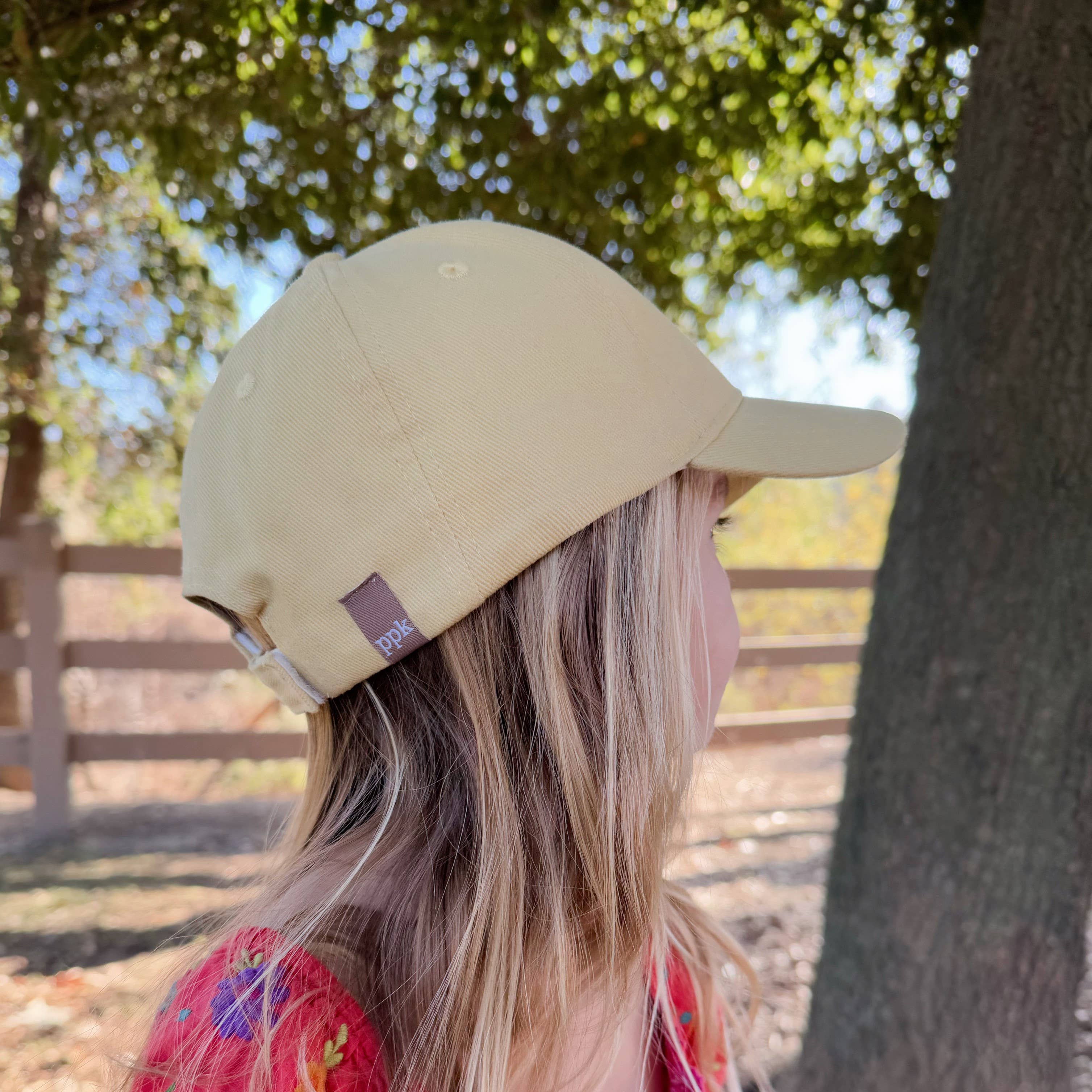 Kids Baseball Hat - Red Strawberry