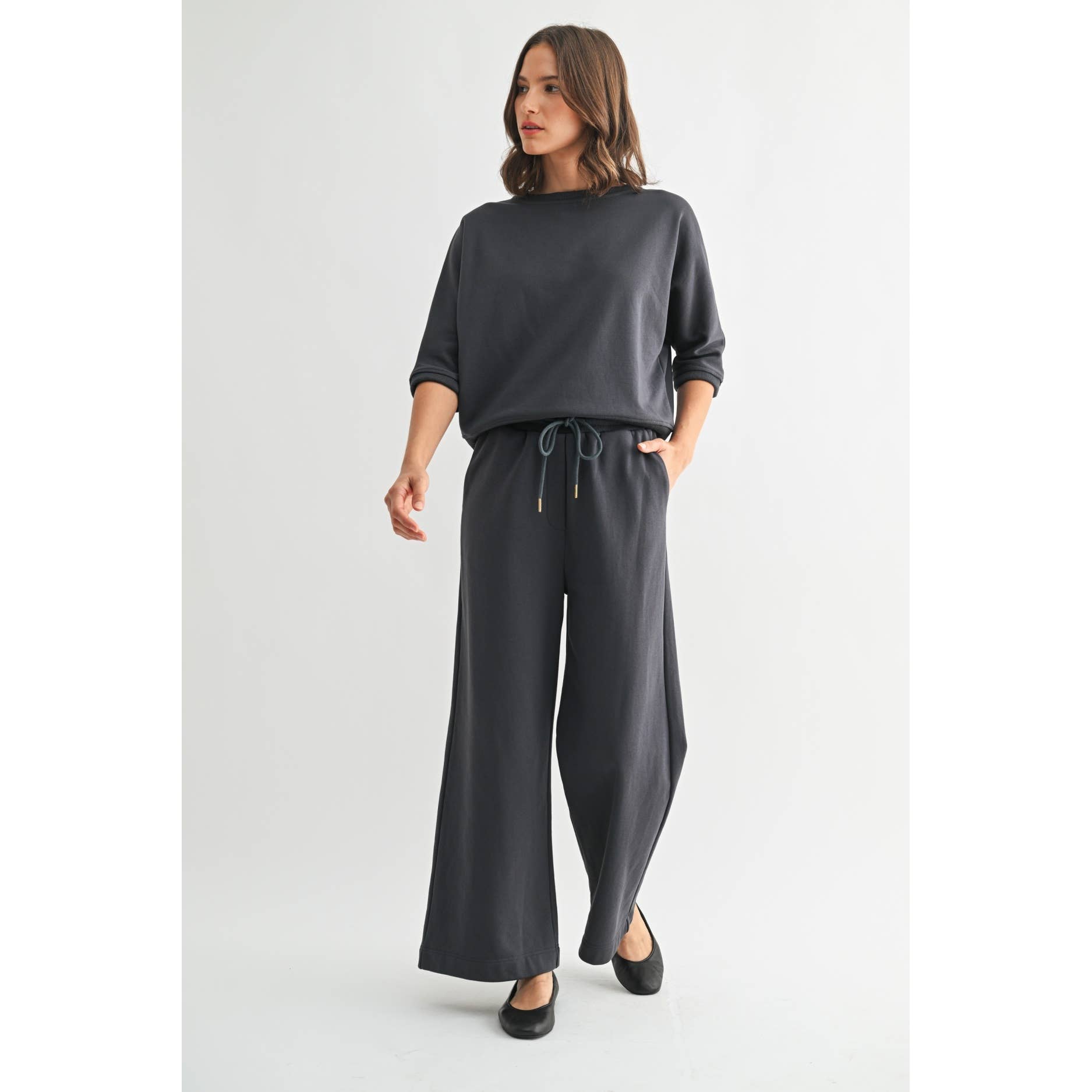 Straight Leg Pants || Truffle