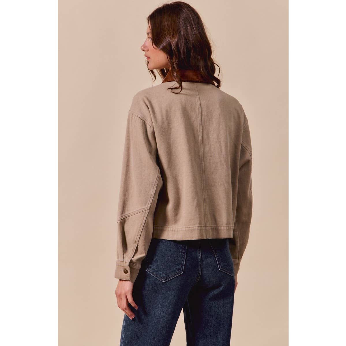 Rowan Cropped Barn Jacket