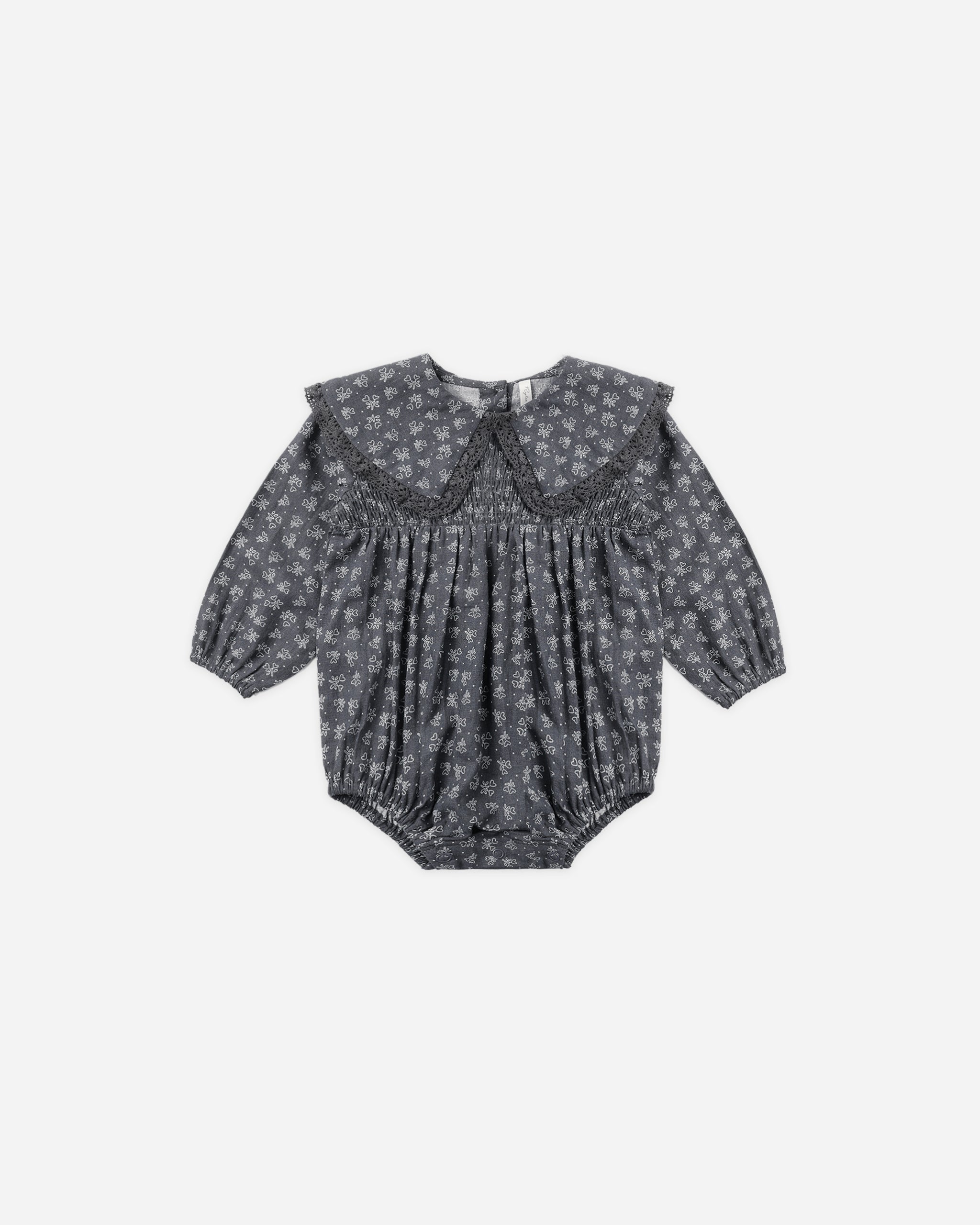 Fern Romper || Heart Ditsy