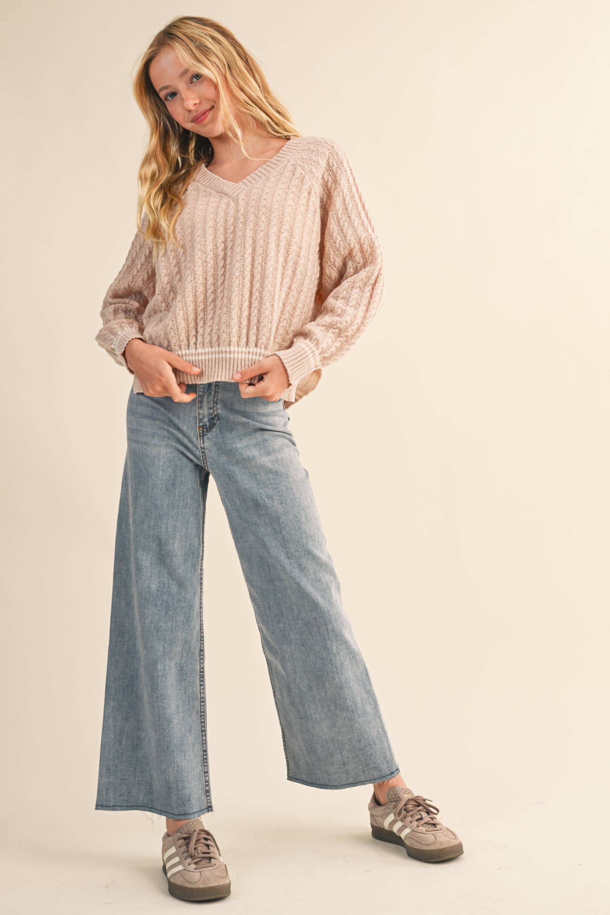 Tween Cable Sweater (Tween)