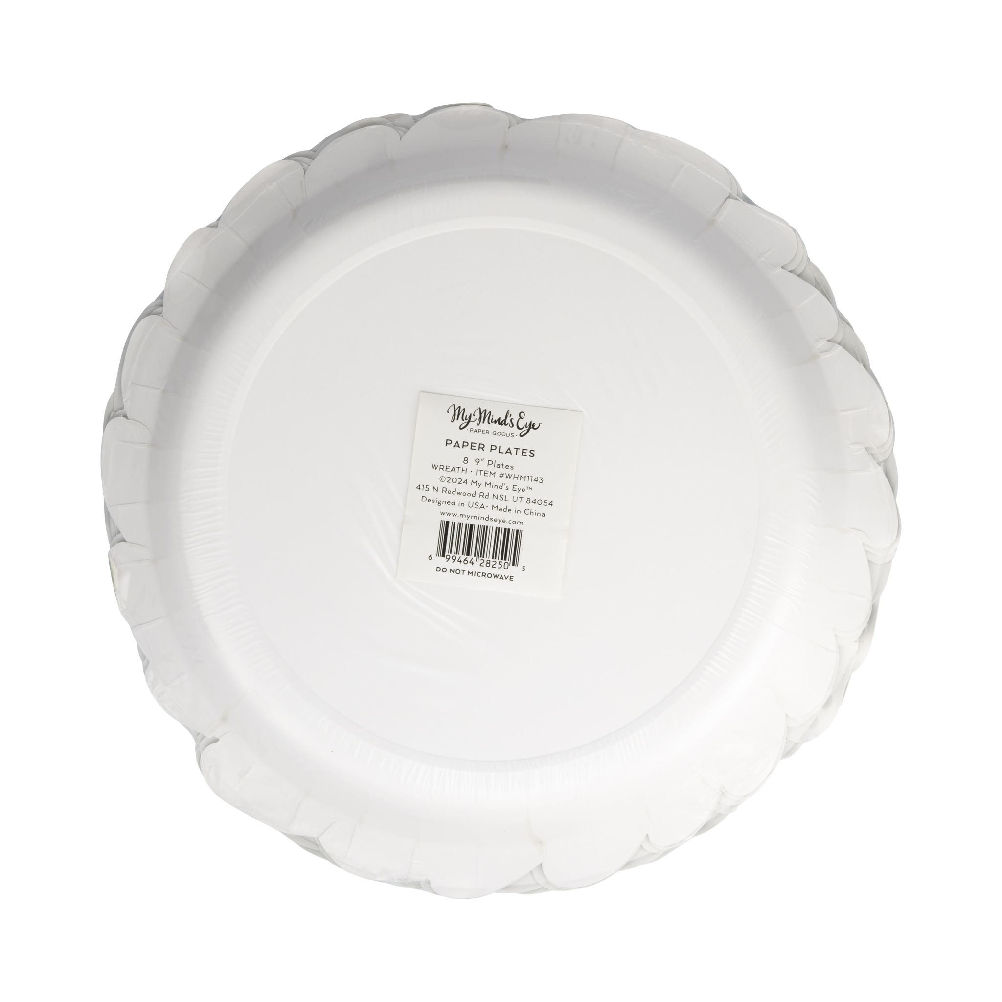 Wreath Shaped Paper Plate