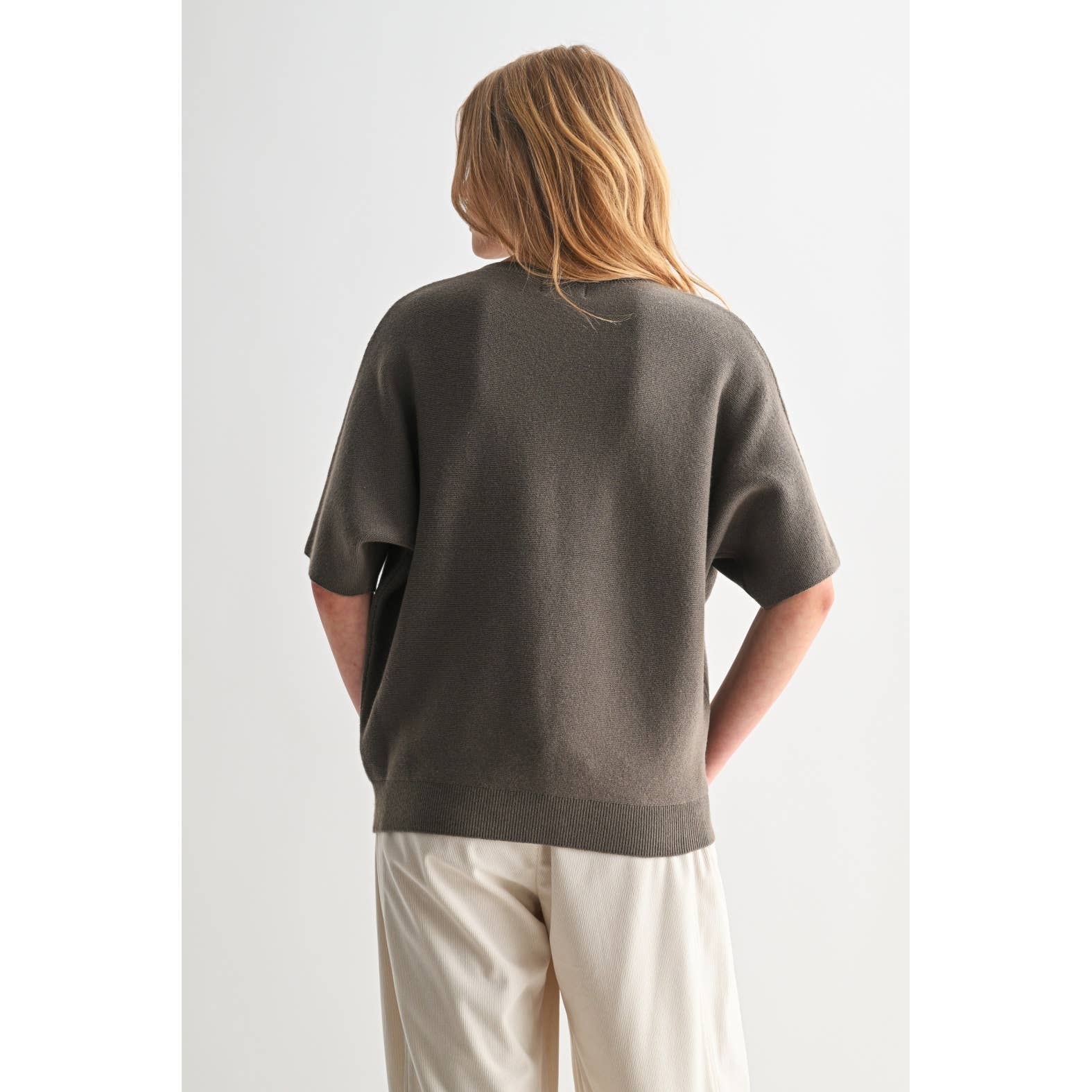 Dolman Sleeve Seater || Brown