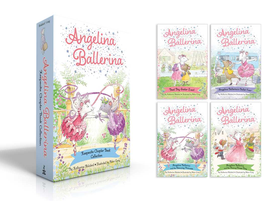 Angelina Ballerina Keepsake Chapter Book Collection (Boxed Set