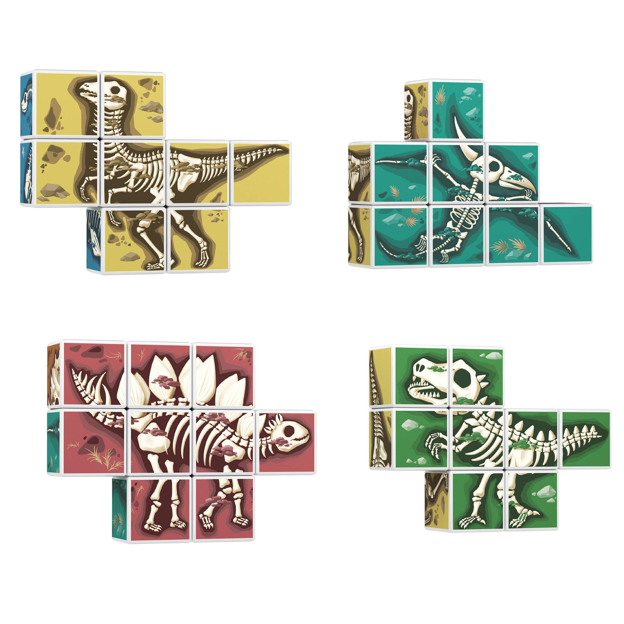 9 - Piece Block Puzzle Magnetic Cubes