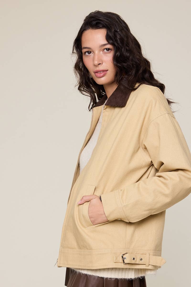 Henley Canvas Barn Jacket