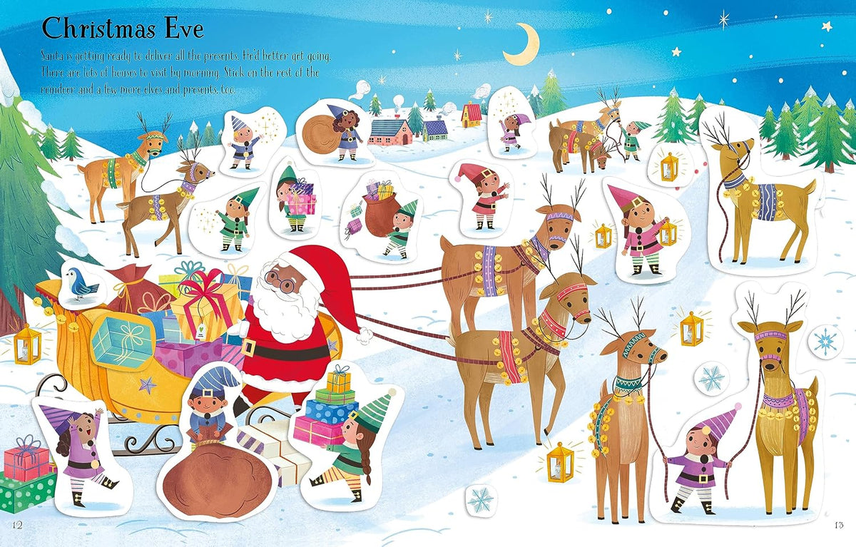First Sticker Book Christmas