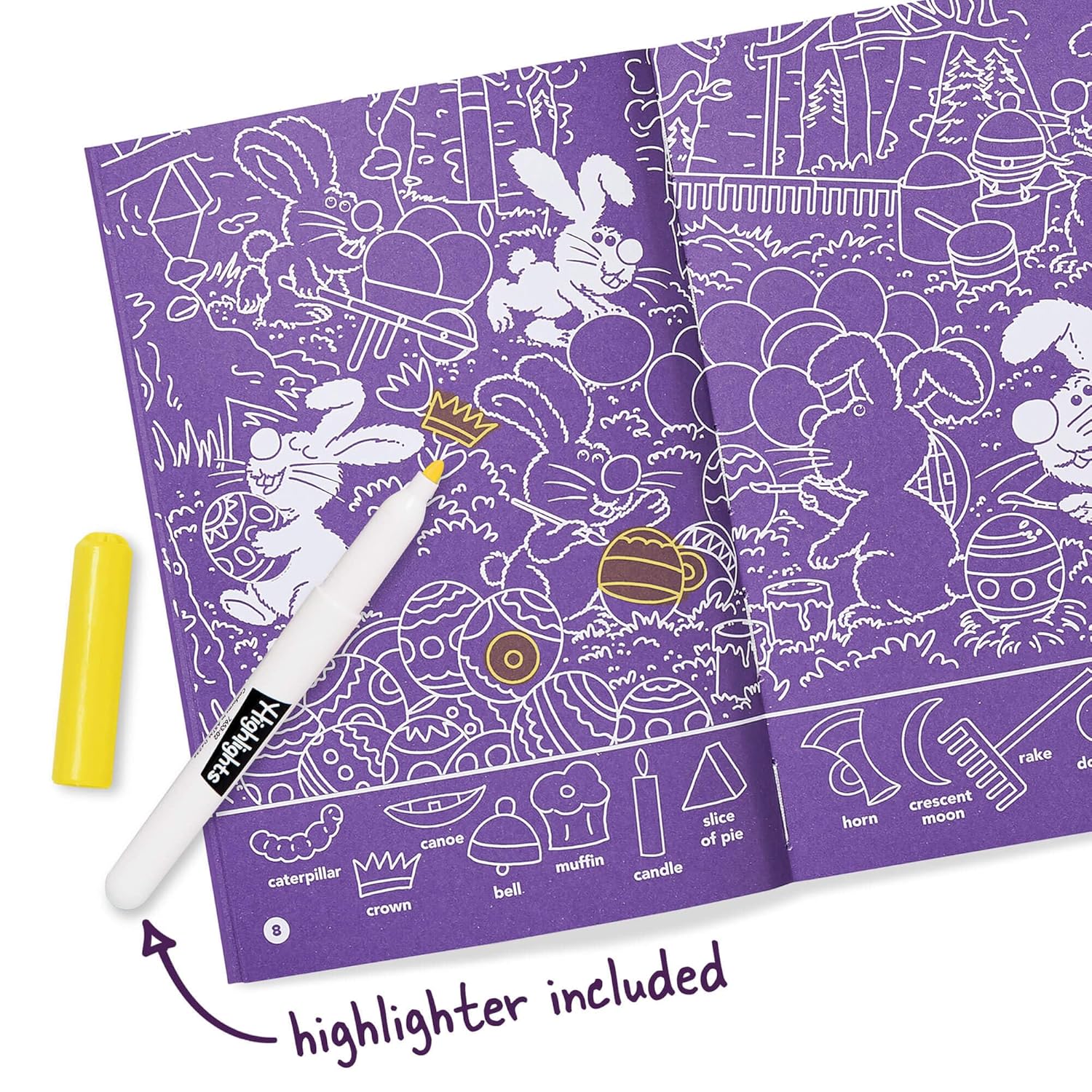 Easter Hidden Pictures Puzzles to  Highlight