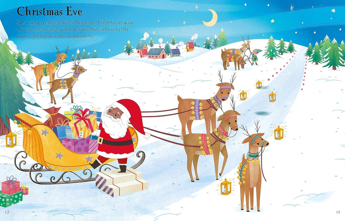 First Sticker Book Christmas