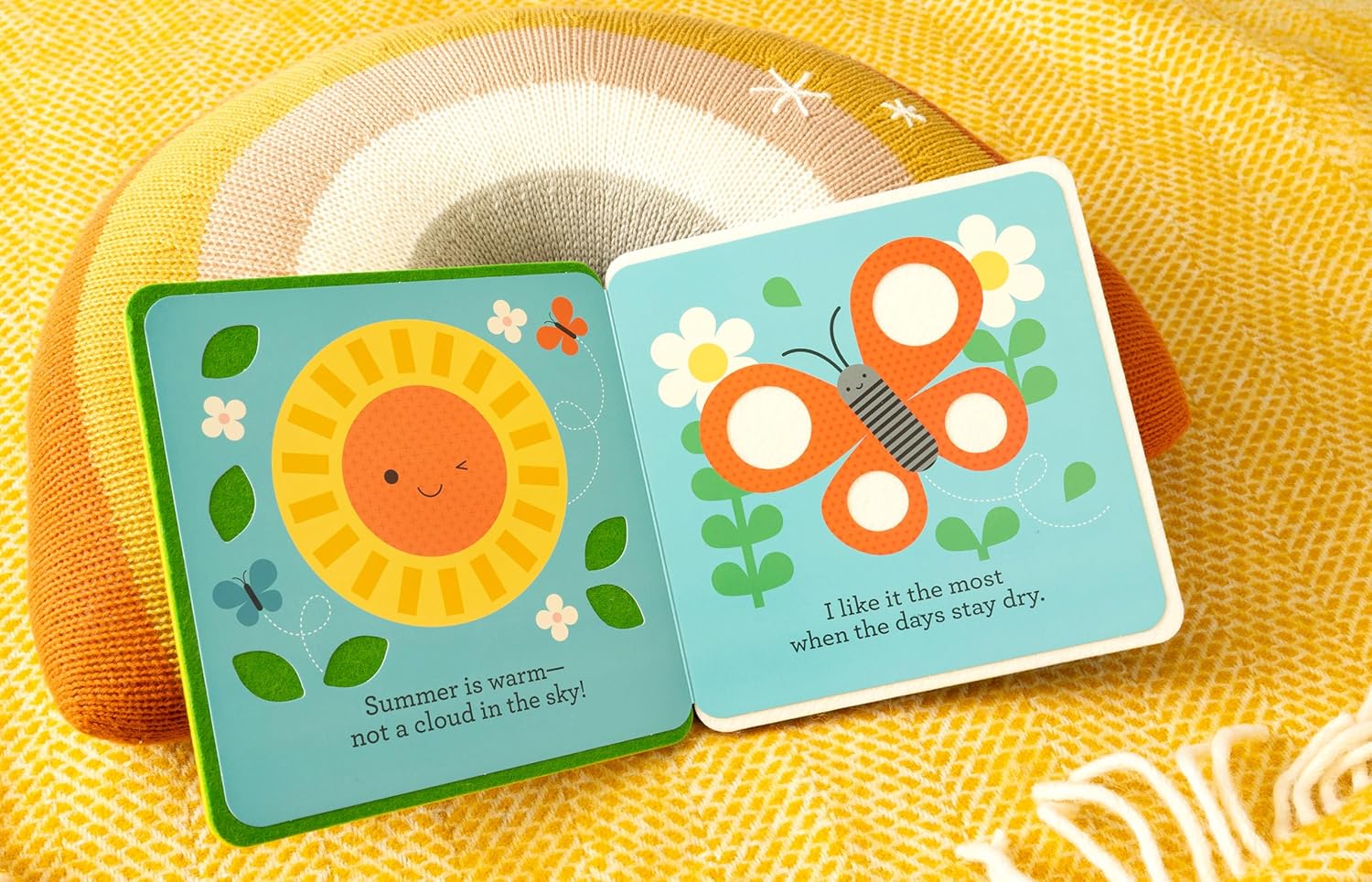 A First Felt Book: Rain and Shine