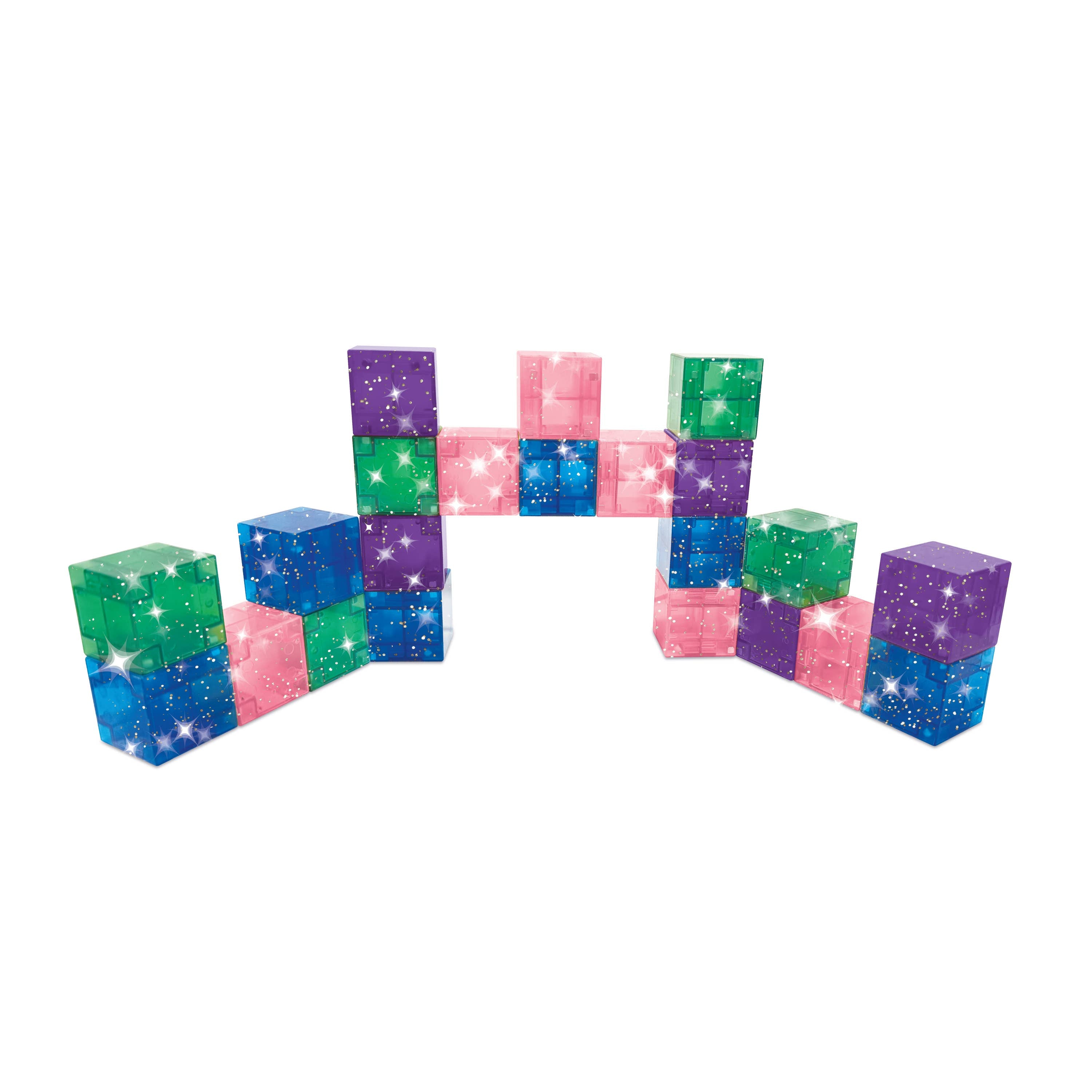 Crayola Glitter PIP Magnetic Cubes 24pc