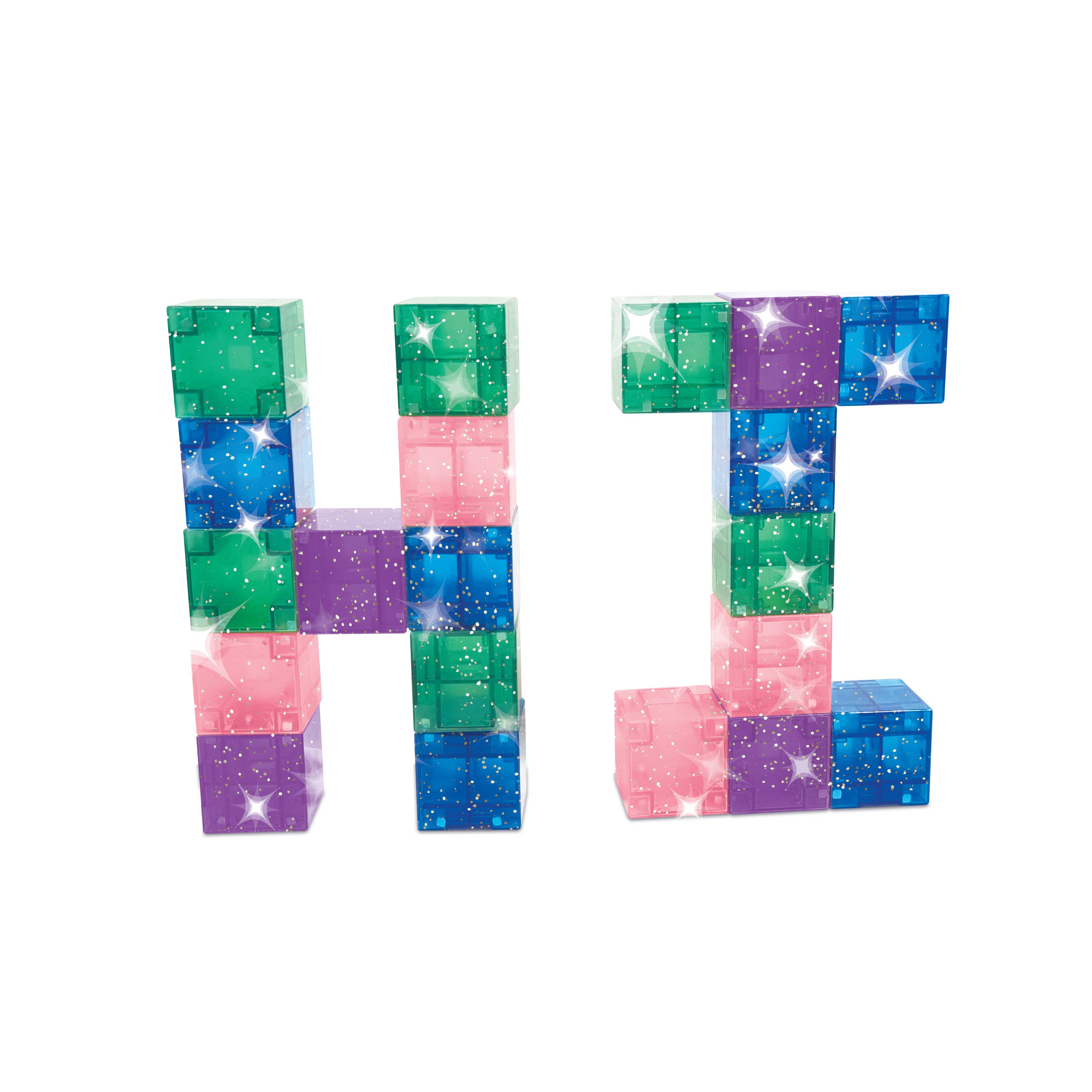 Crayola Glitter PIP Magnetic Cubes 24pc
