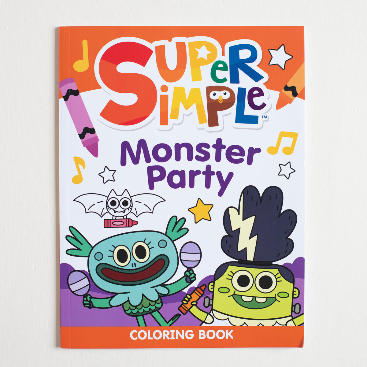 Super Simple Monster Party Coloring Book
