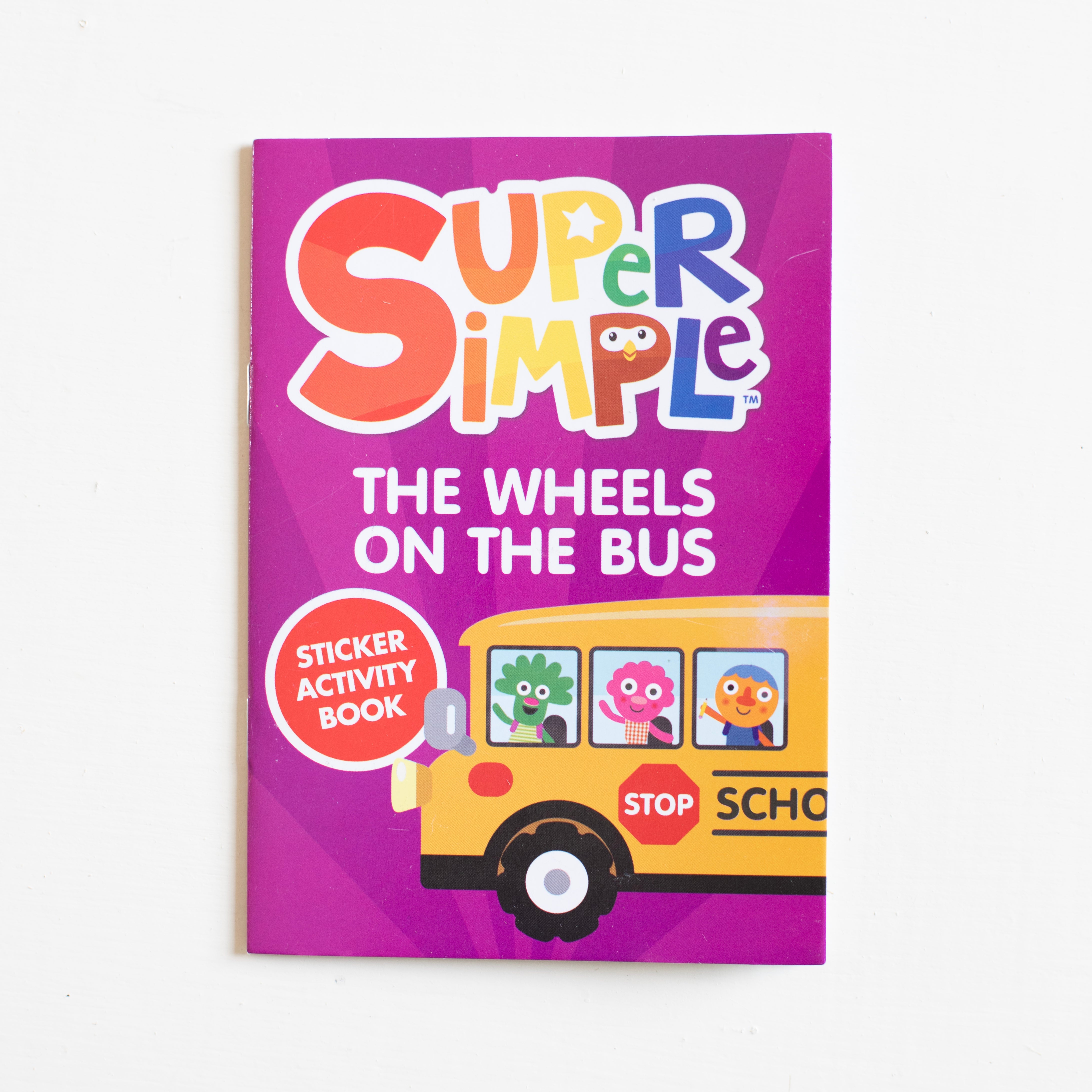 Super Simple The Wheels on the Bus Sticker Activity Book