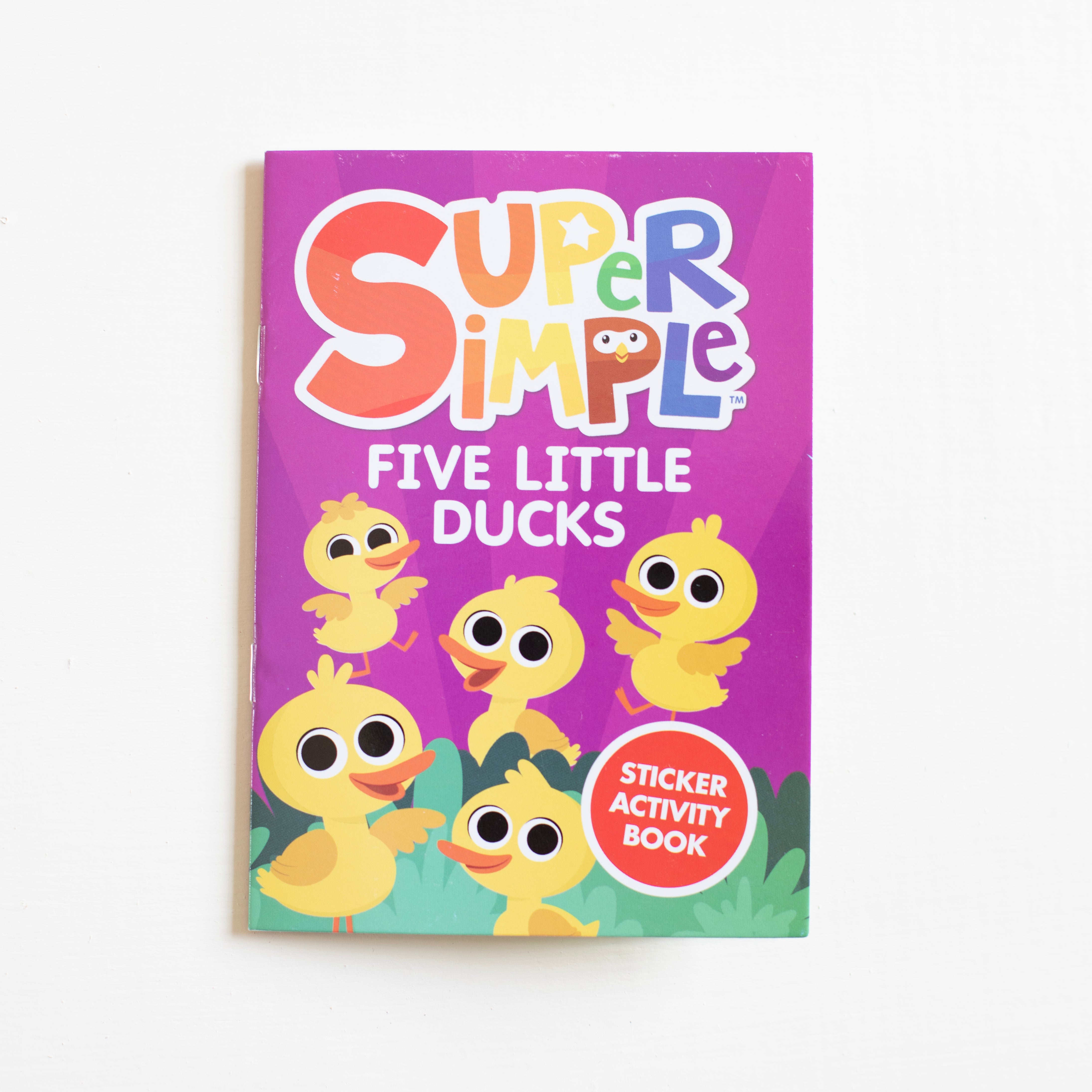 Super Simple Five Little Ducks Sticker Activity Book