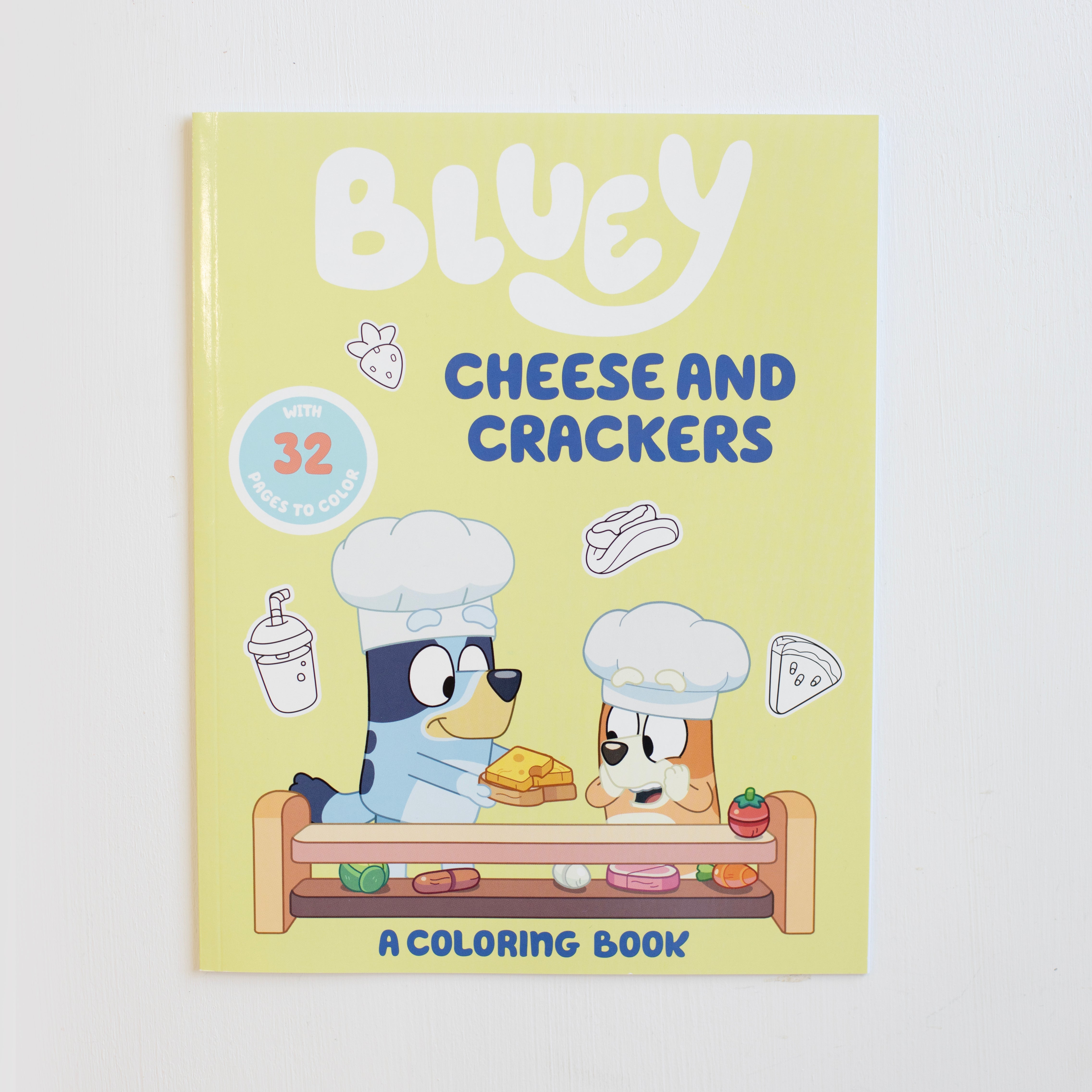 Bluey: Cheese and Crackers: A Coloring Book