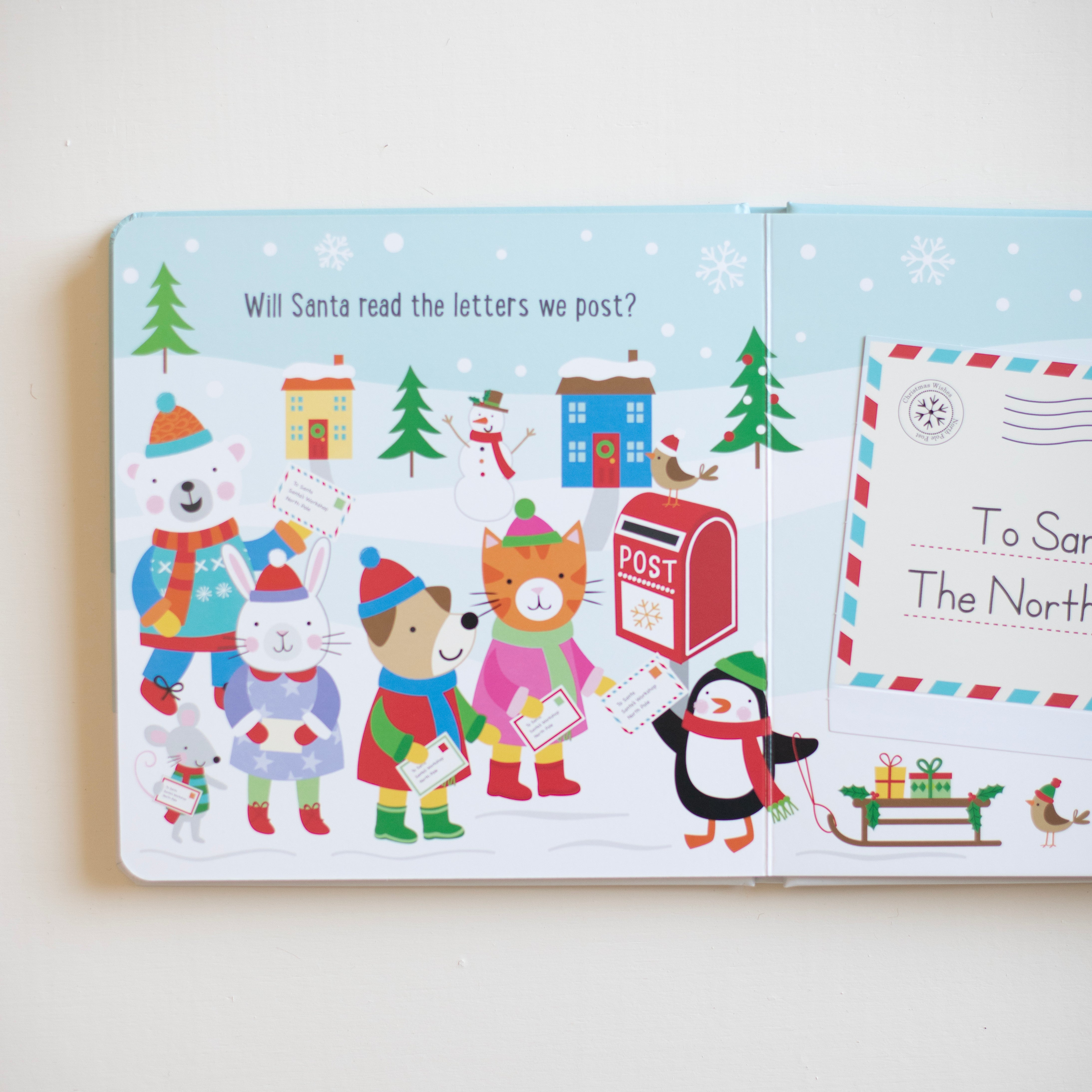 Santa's Surprise: Lift-the-Flap Book