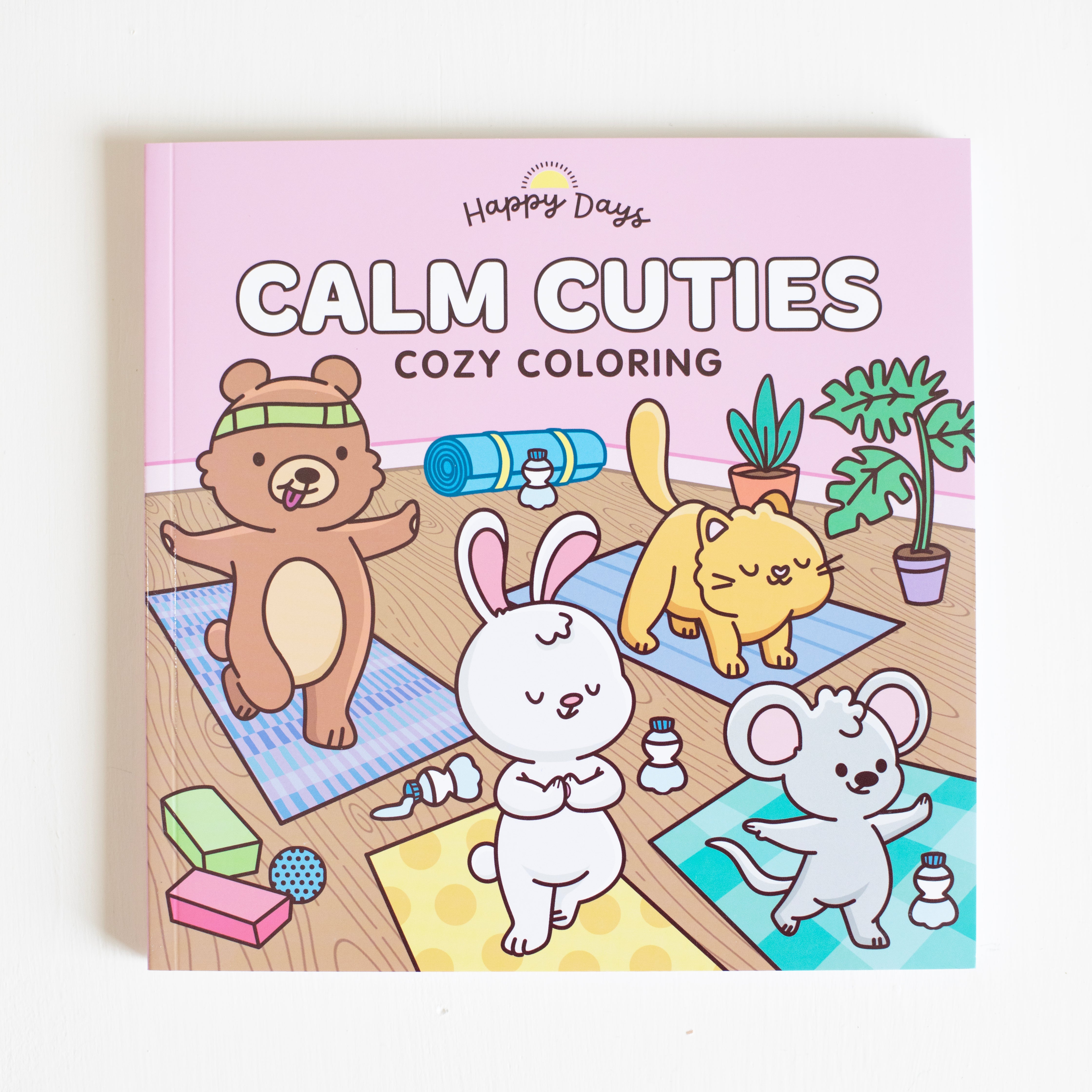 Calm Cuties: Cozy Coloring