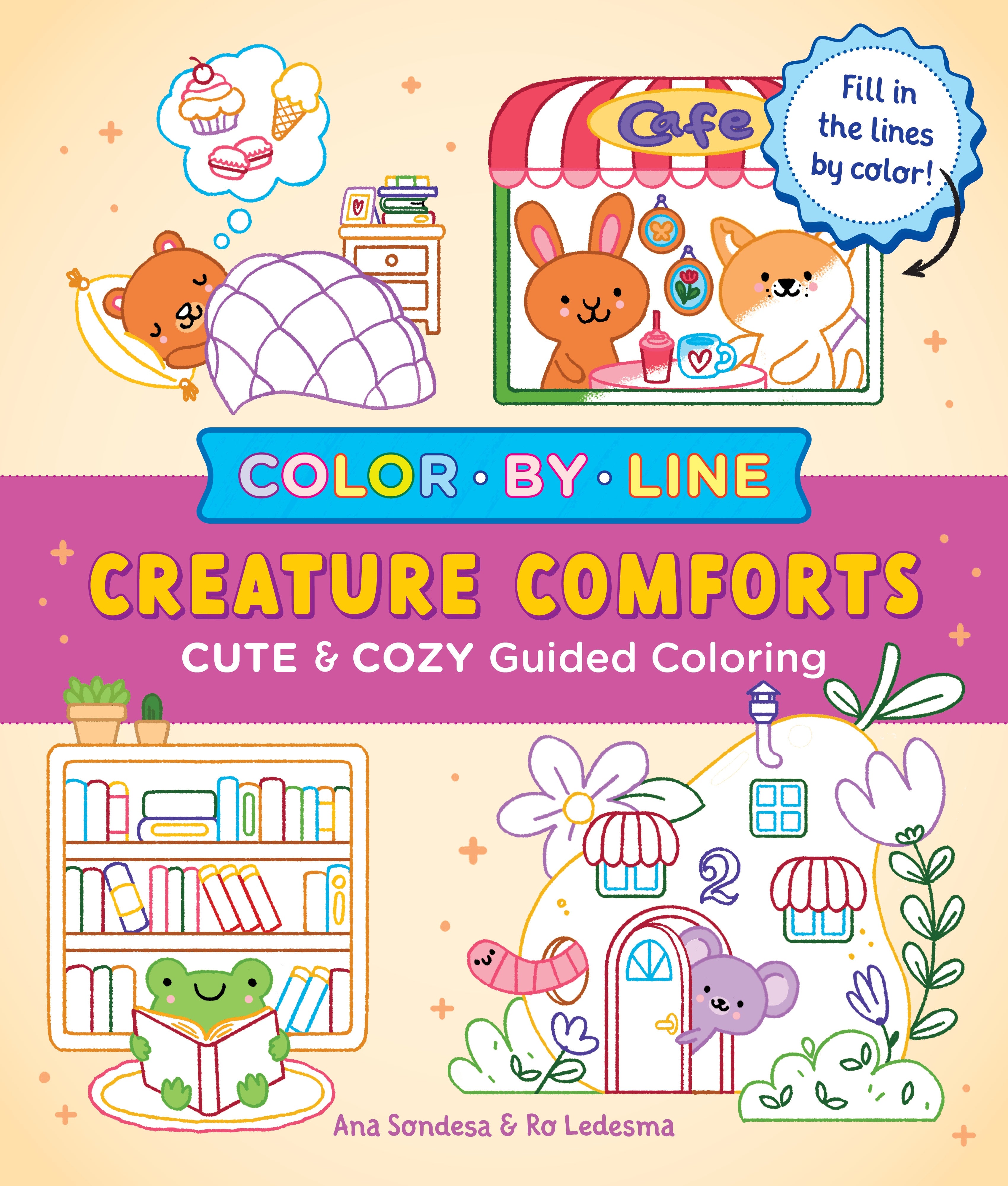 COLOR BY LINE: CREATURE COMFORTS