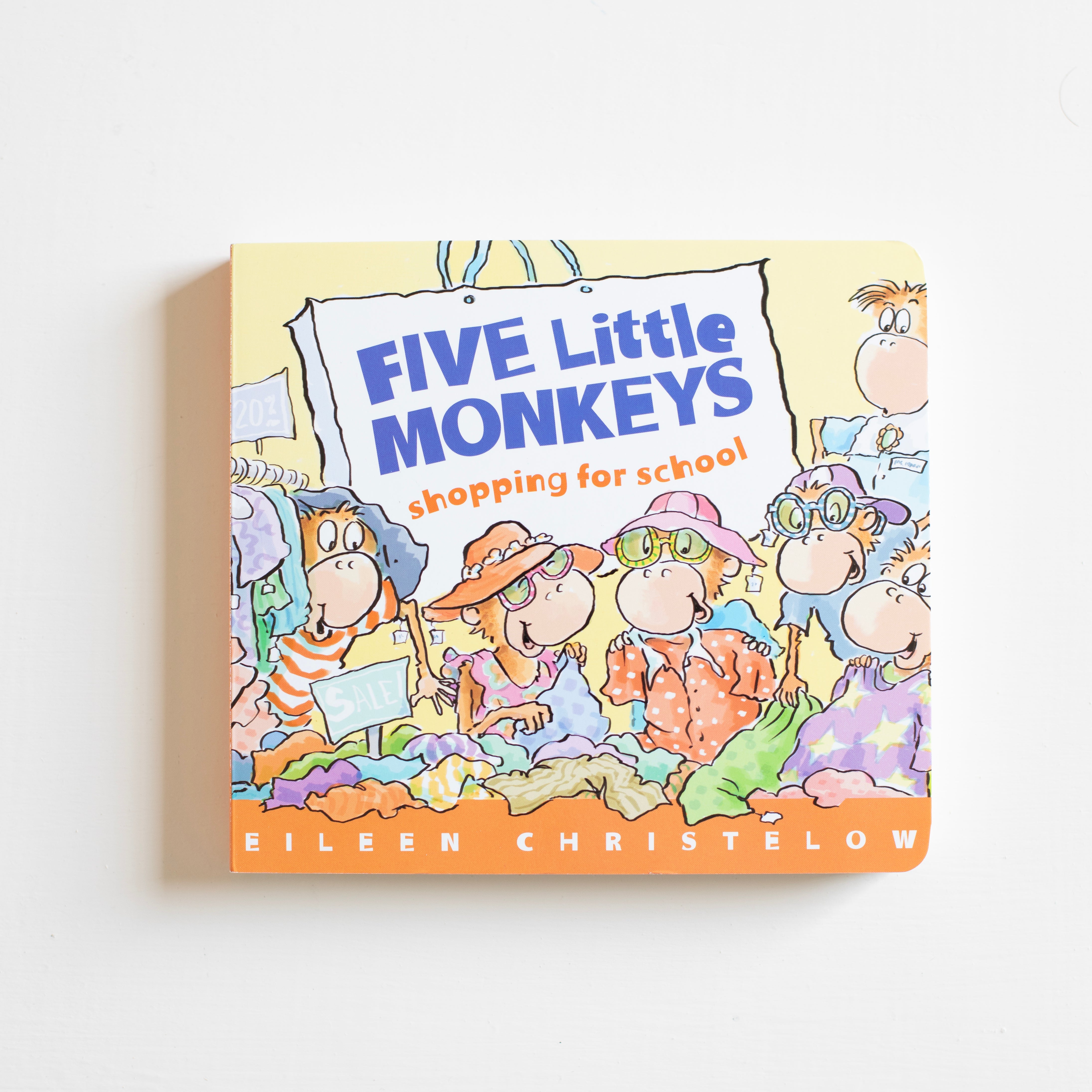 Five Little Monkeys Shopping for School