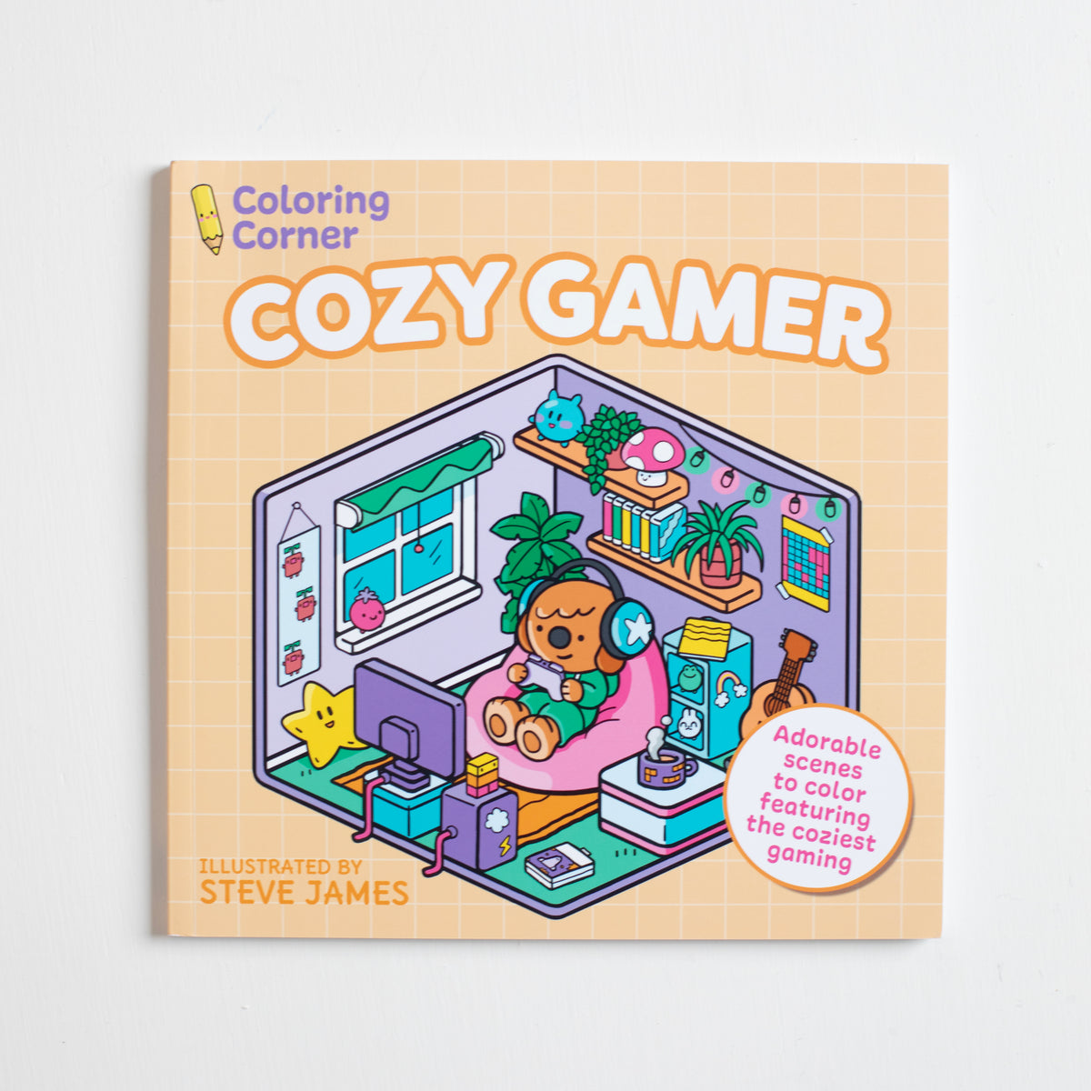Coloring Corner: Cozy Gamer