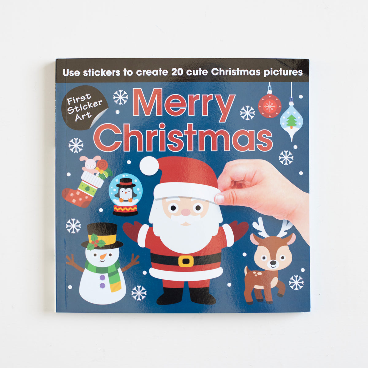 First Sticker Art: Merry Christmas