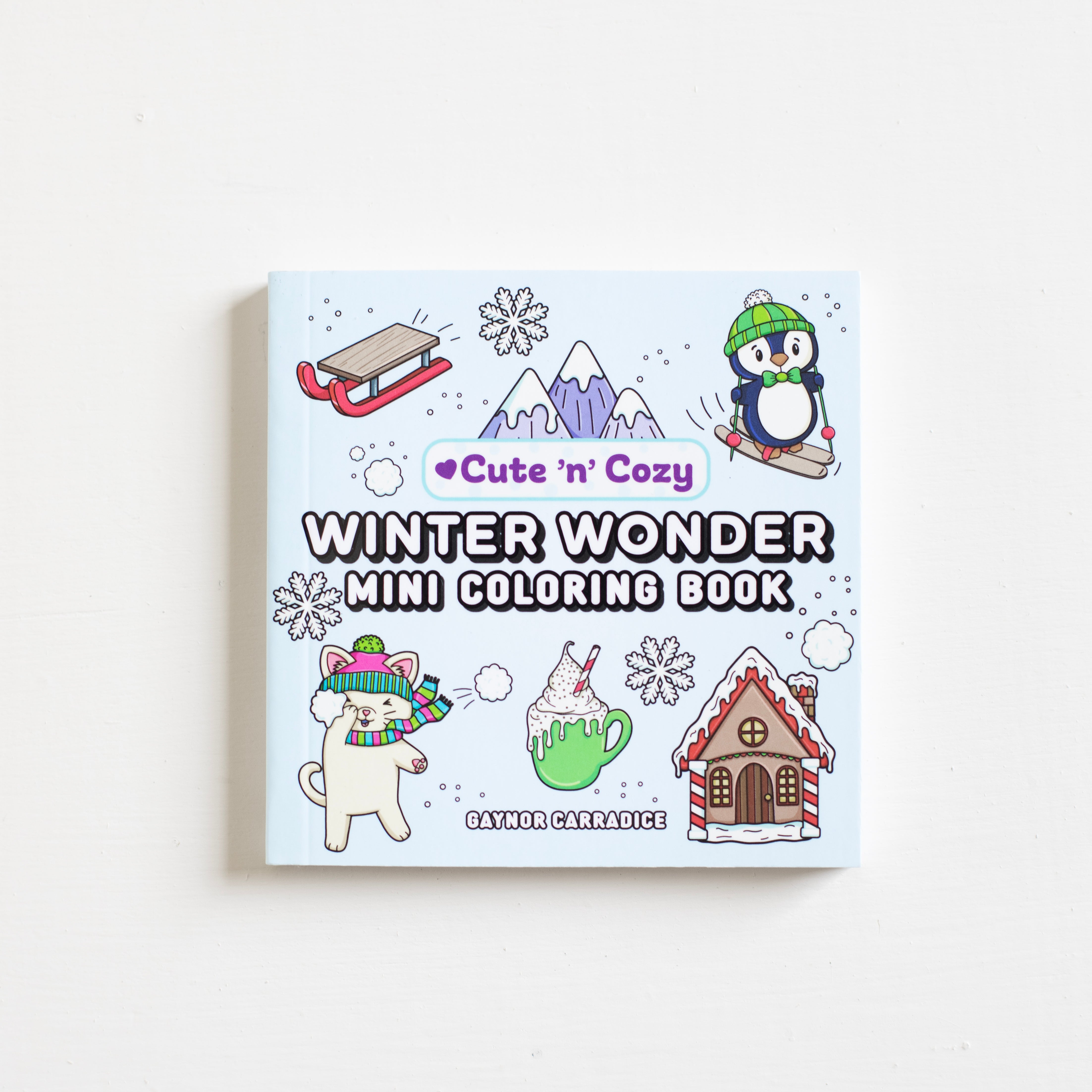 Winter Wonder Mini Coloring Book