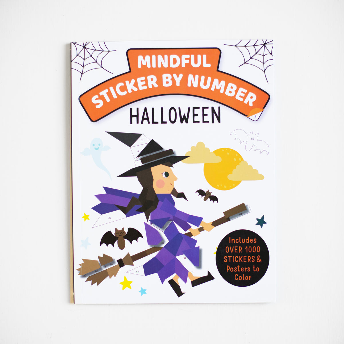 Mindful Sticker By Numbers - Halloween