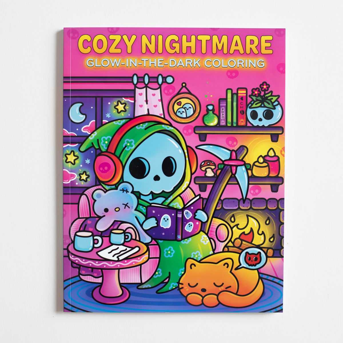 Cozy Nightmare Glow-in-the-Dark Coloring