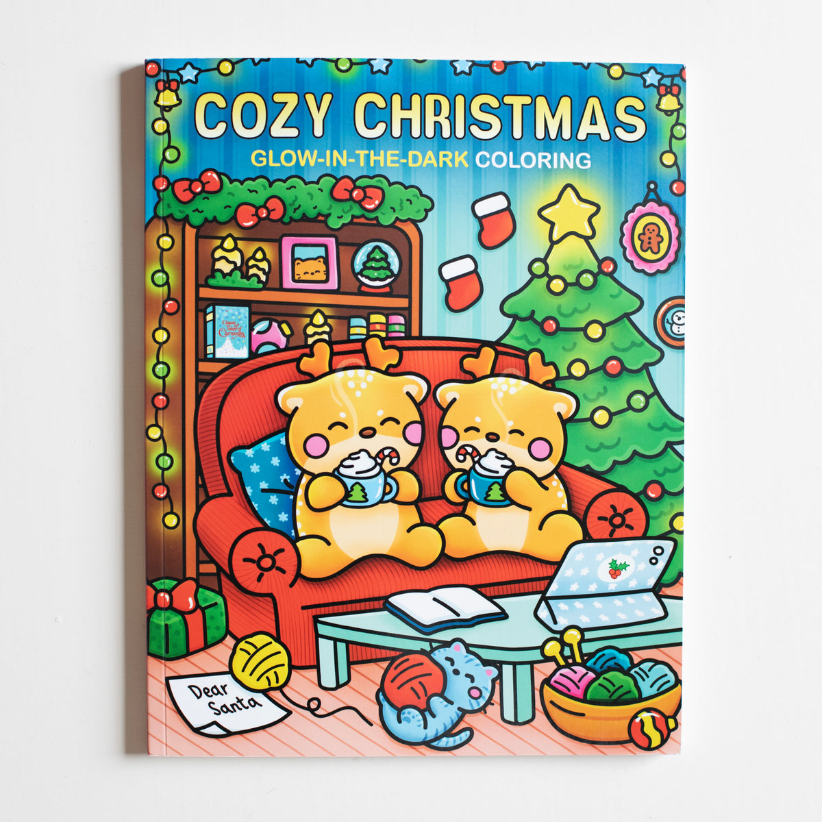 Cozy Christmas Glow-in-the-Dark Coloring