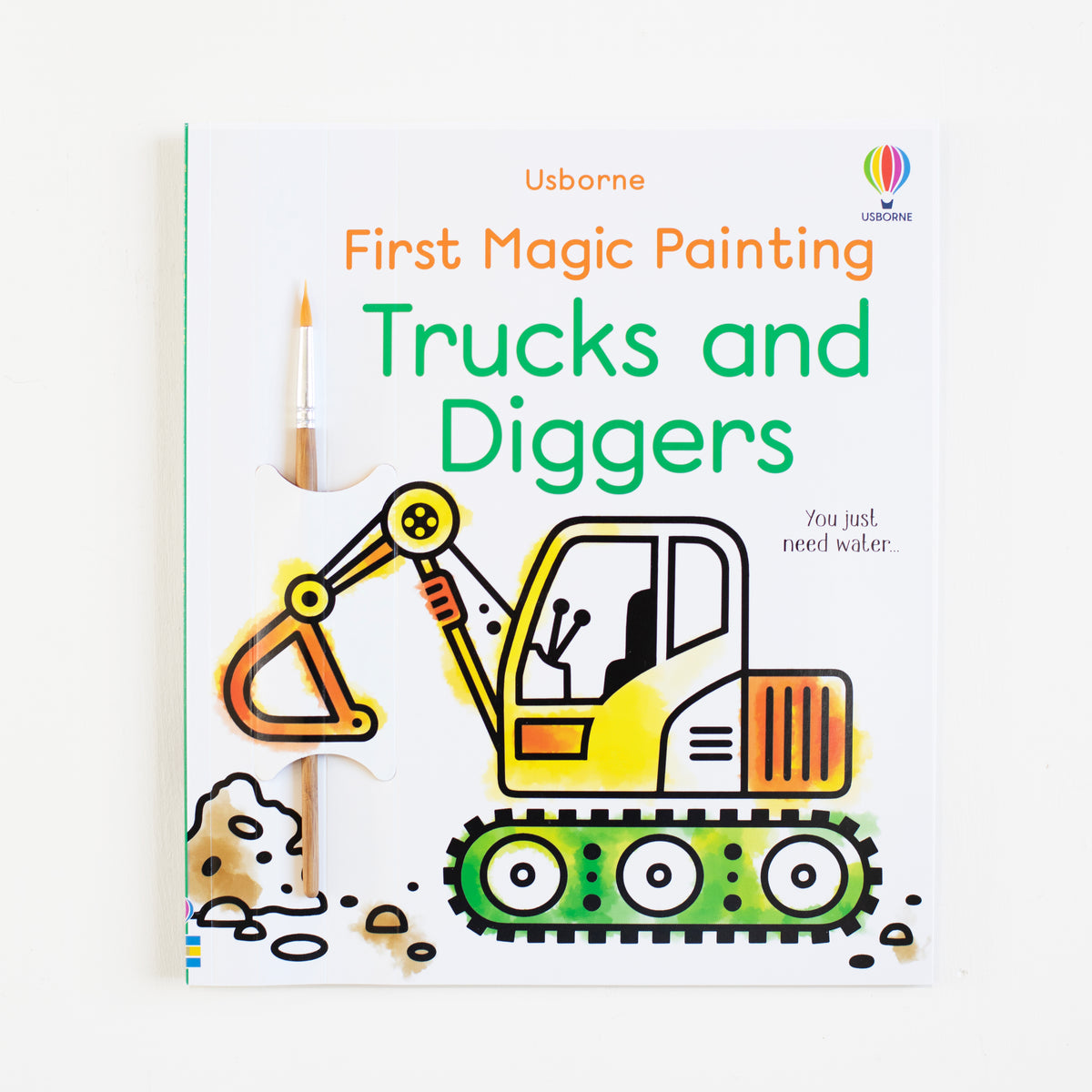 First Magic Painting - Trucks and Diggers