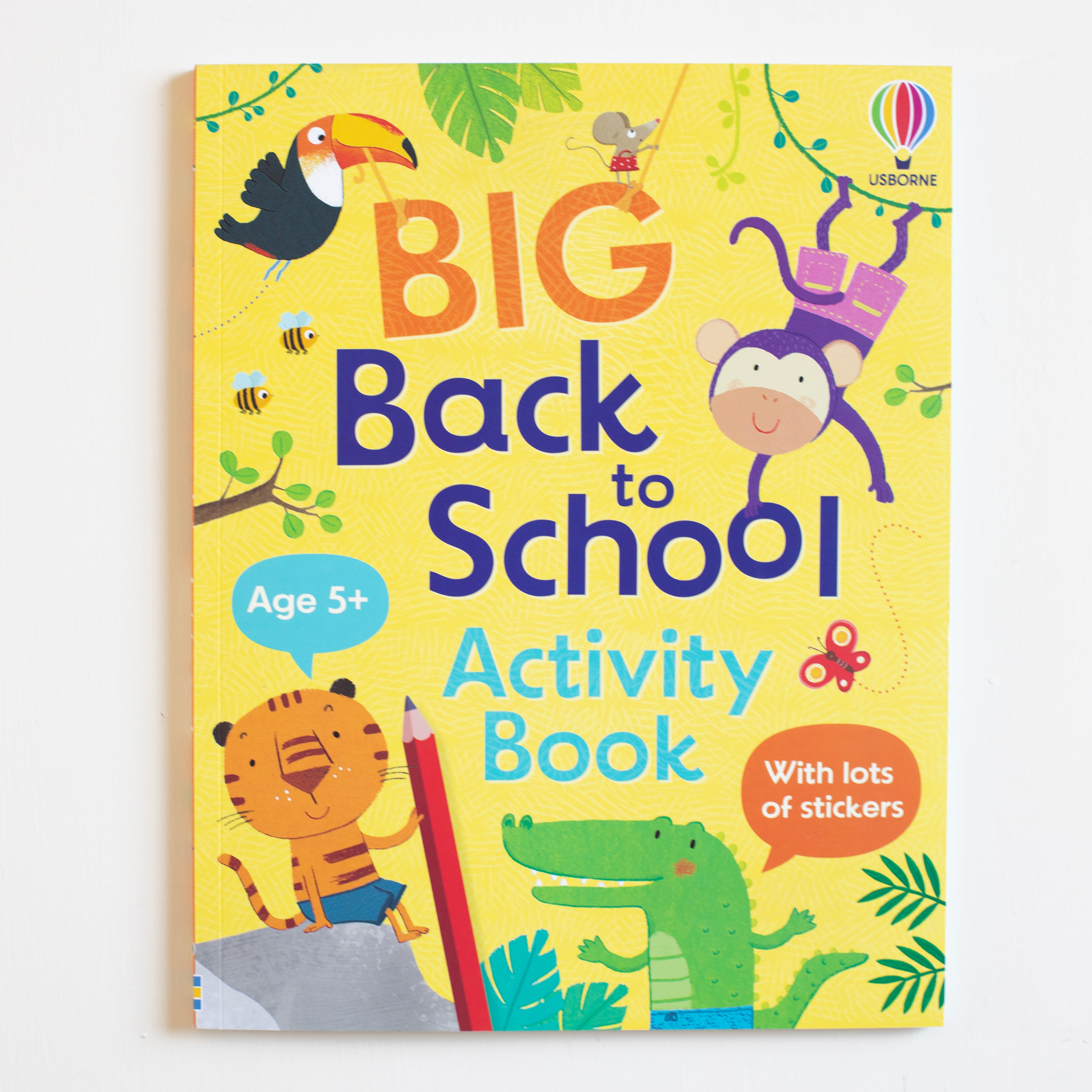 Big Back to School Activity Book