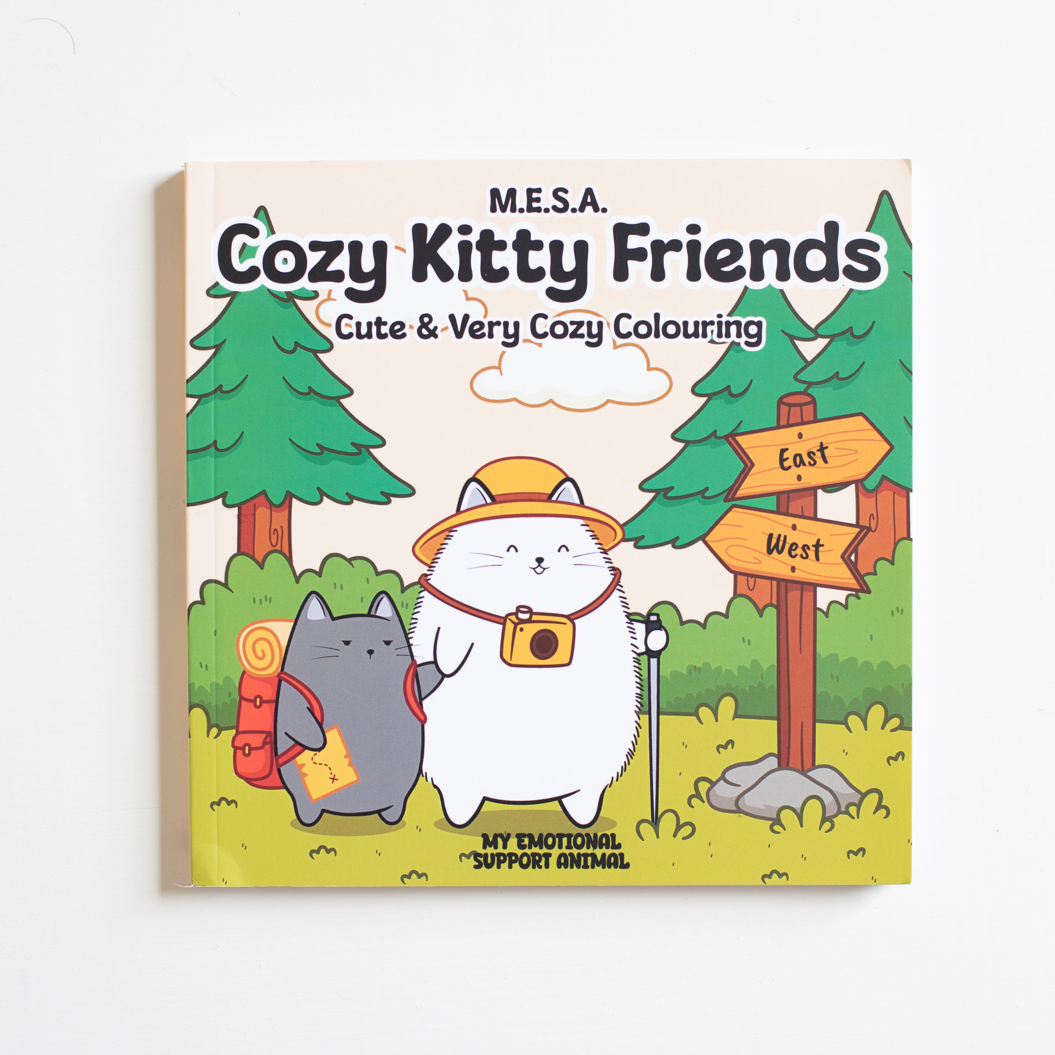 Cozy Kitty Friends: Cute and Very Cozy Colouring