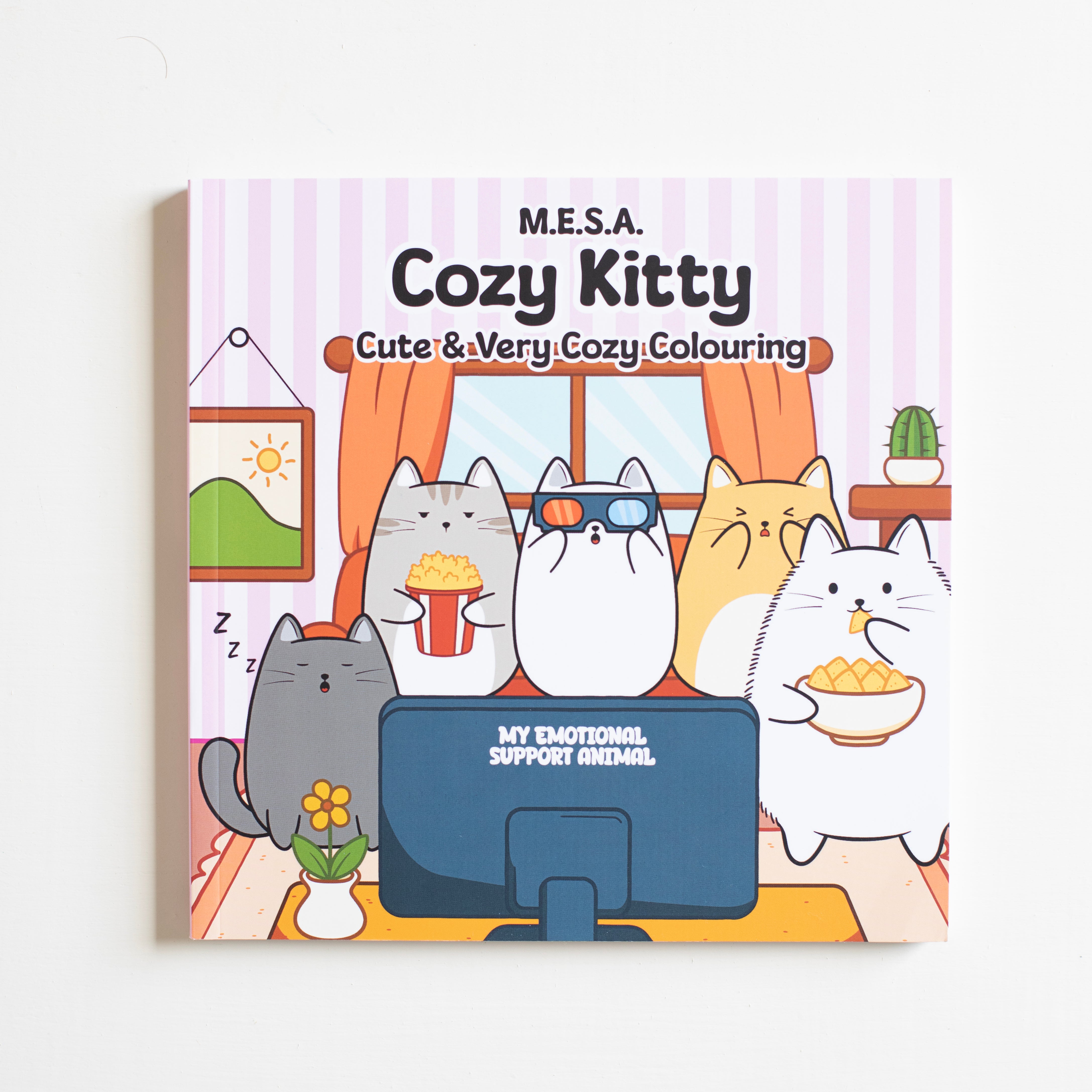 Cozy Kitty: Cute and Very Cozy Colouring